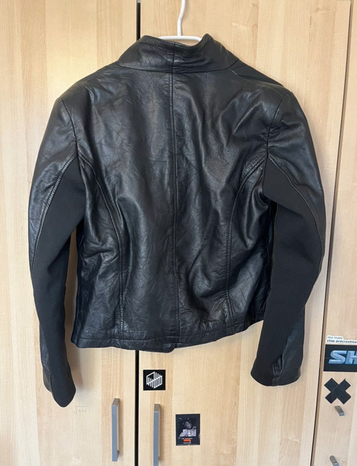 Other High collar leather jacket Size L / US 10 / IT 46 - 7 Thumbnail