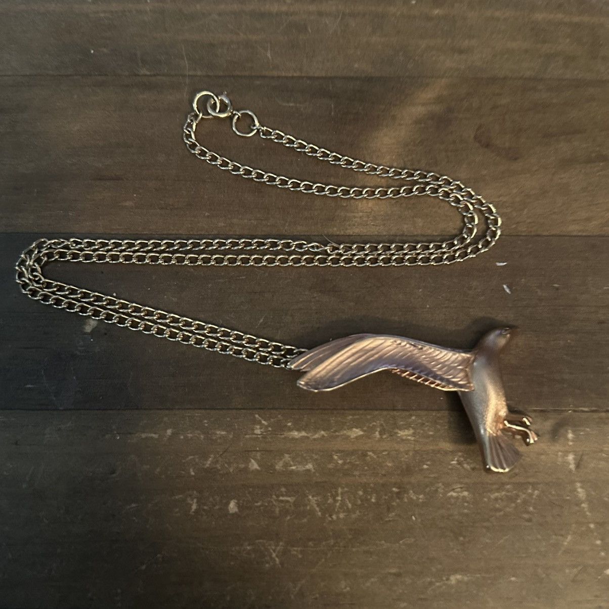 Other × Vintage Vintage Giovanni gold tone seagull pendant necklace Size ONE SIZE - 3 Thumbnail