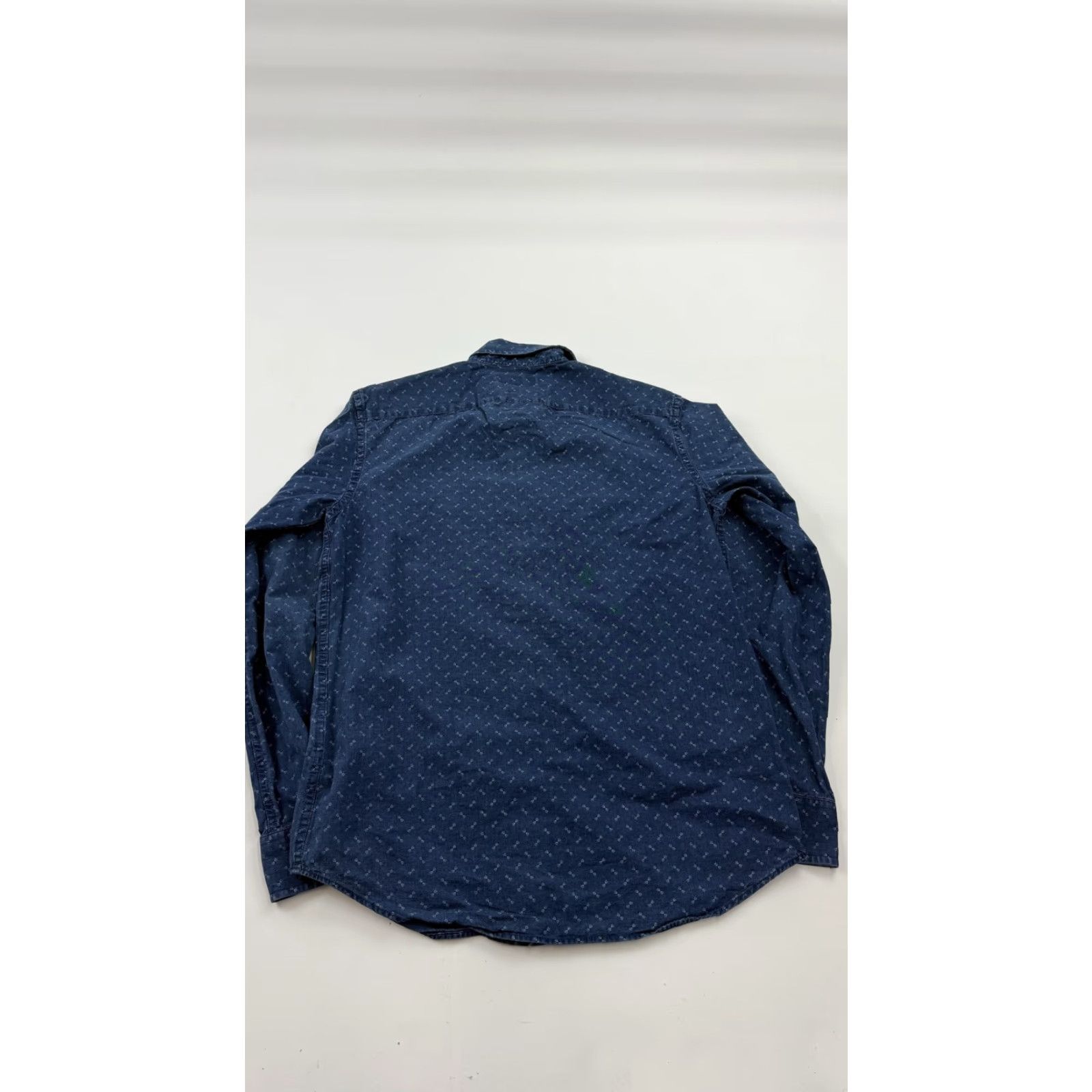 Banana Republic Banana Republic Shirt Mens Small Blue Stretch Button Up Size US S / EU 44-46 / 1 - 5 Thumbnail
