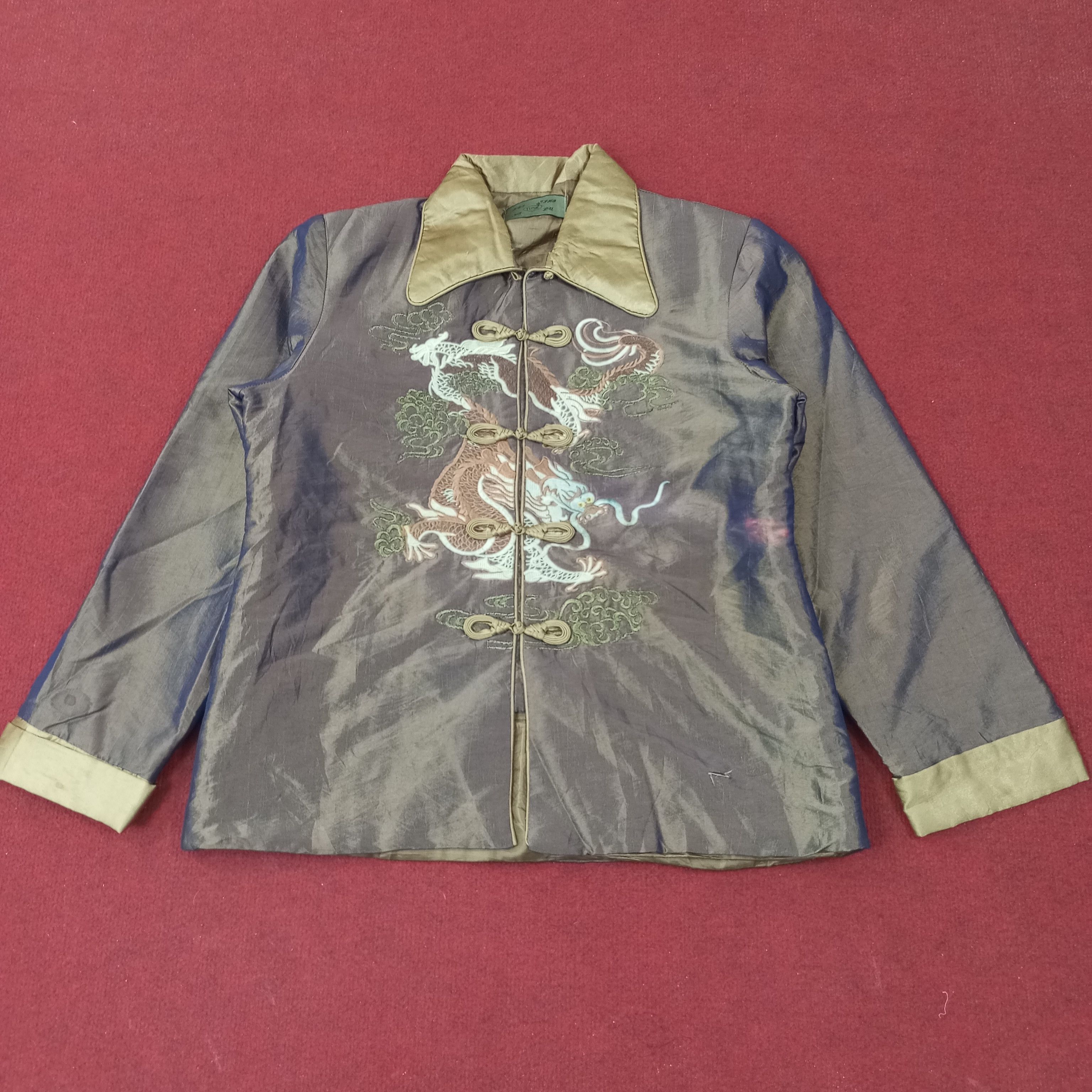 Vintage Sukajan Design Style Jacket c254n21 Size US S / EU 44-46 / 1 - 1 Thumbnail