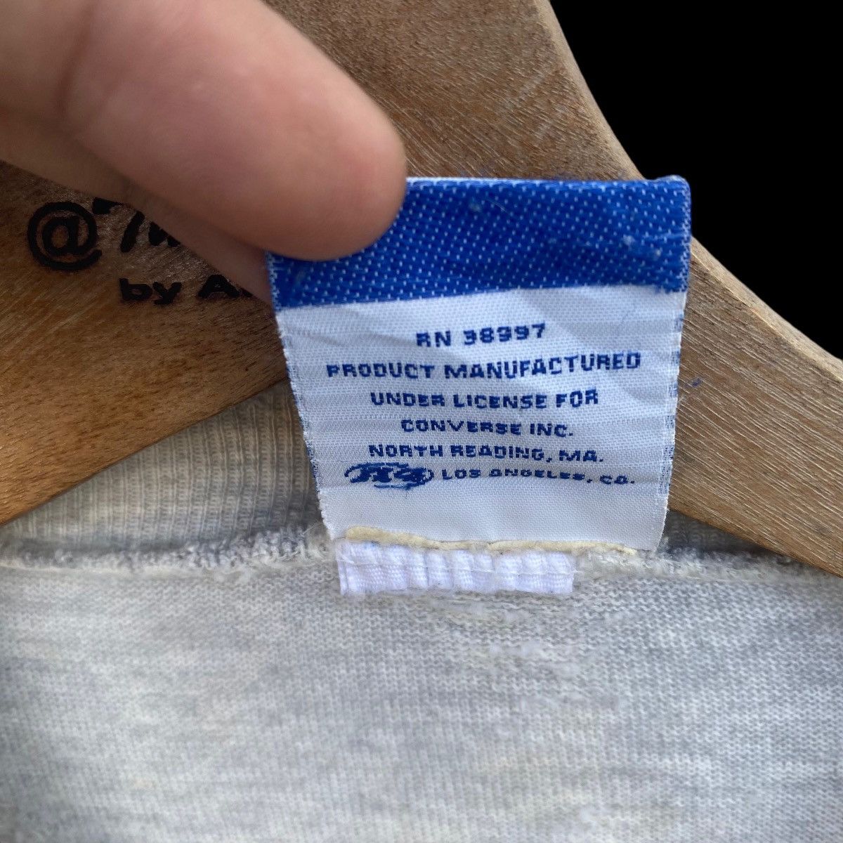 Converse × Vintage Vintage 70s CONVERSE All Star Big Logo Distressed Sweatshirt Size US M / EU 48-50 / 2 - 4 Thumbnail