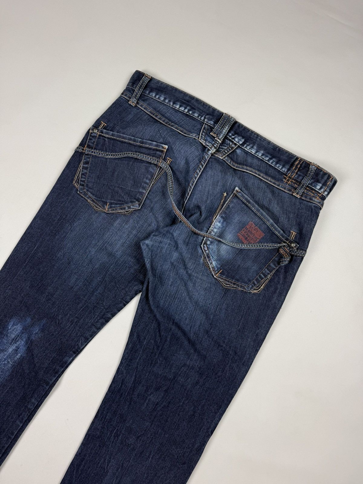 Marithe + Francois Girbaud Marithe Francois Girbaud Vintage Avant-Garde Denim Jeans Size US 32 / EU 48 - 21 Thumbnail