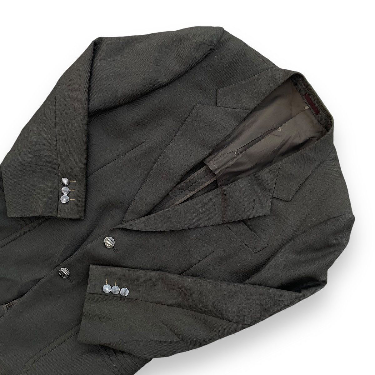 Lanvin LANVIN PARIS MULTIPOCKET WOOL BLAZER COAT JACKET Size US M / EU 48-50 / 2 - 6 Thumbnail