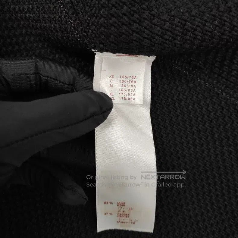 Louis Vuitton Louis Vuitton Black Knit Cutout Coat Size XS / US 0-2 / IT 36-38 - 4 Thumbnail