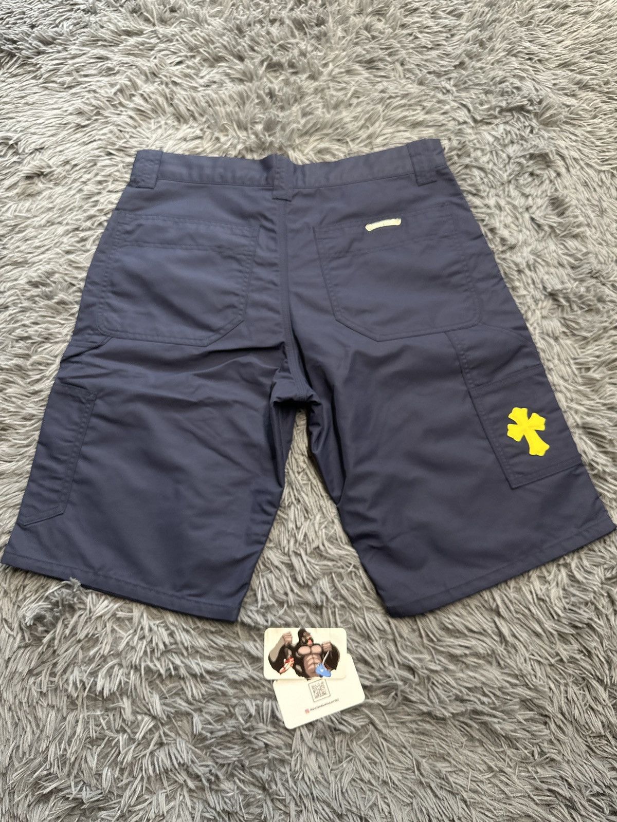 Chrome Hearts Chrome Hearts Nylon Leather Carpenter Shorts W/ Cross Patch Size US 32 / EU 48 - 3 Thumbnail