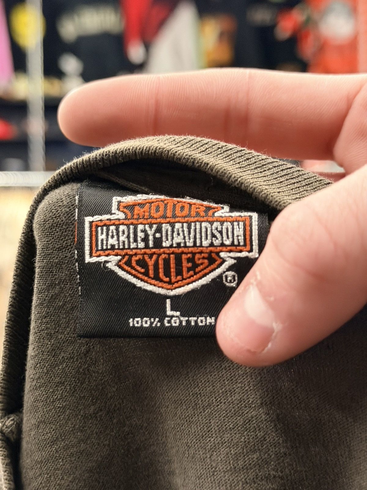 Harley Davidson Harley Davidson Vintage T-Shirt Size US L / EU 52-54 / 3 - 3 Thumbnail