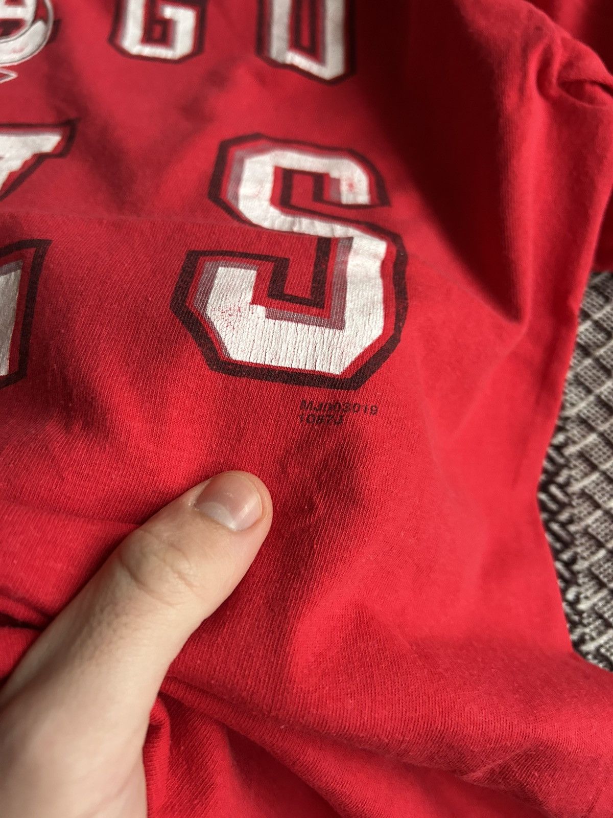 NBA Vintage NBA Chicago Bulls Jersey Oversized Big Logo Tee 90s Size US XXL / EU 58 / 5 - 10 Thumbnail