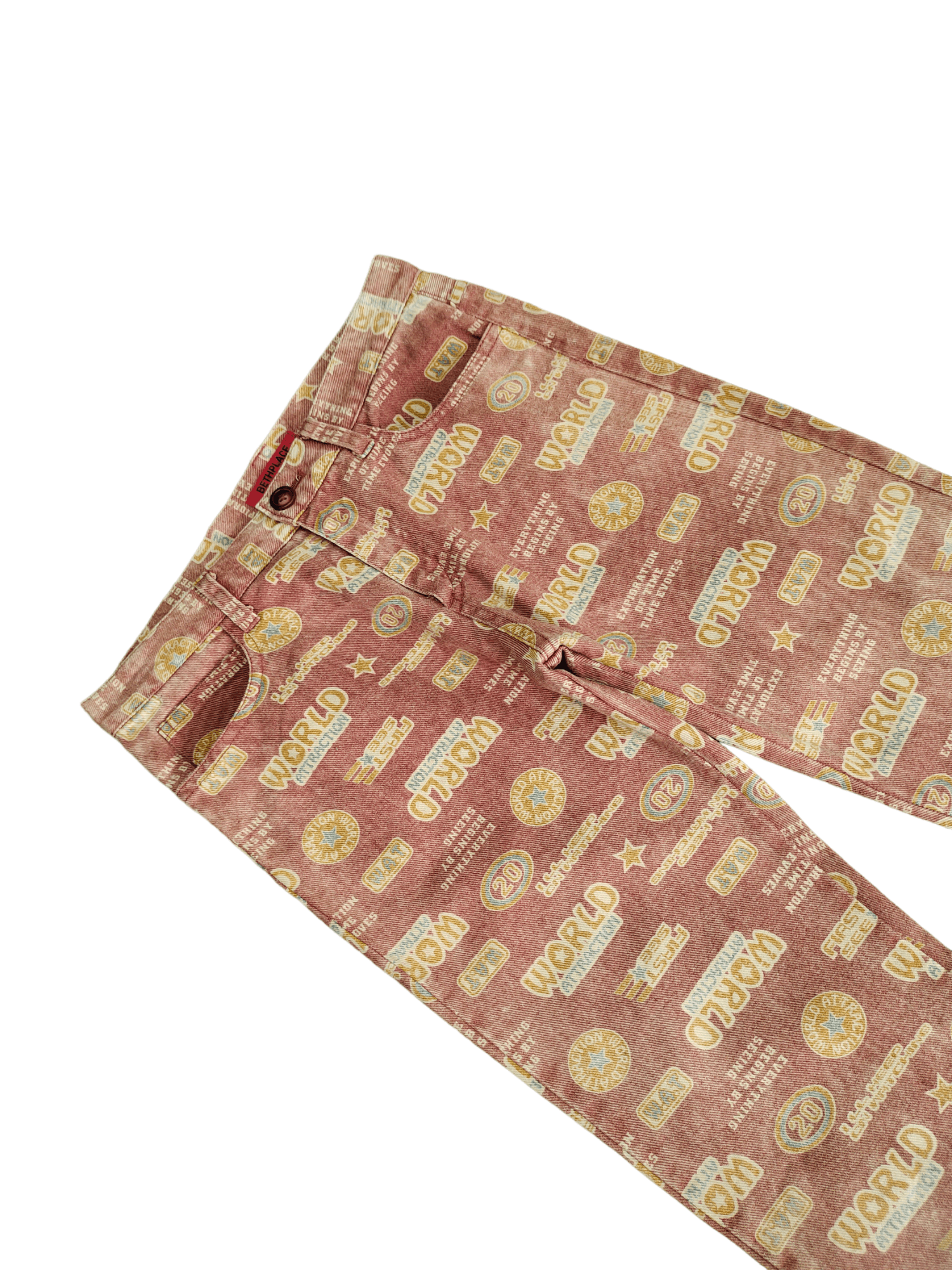Hysteric Glamour Bethplace Fullprint Denim Pants Inspired Hysteric Glamour Size US 28 / EU 44 - 3 Thumbnail
