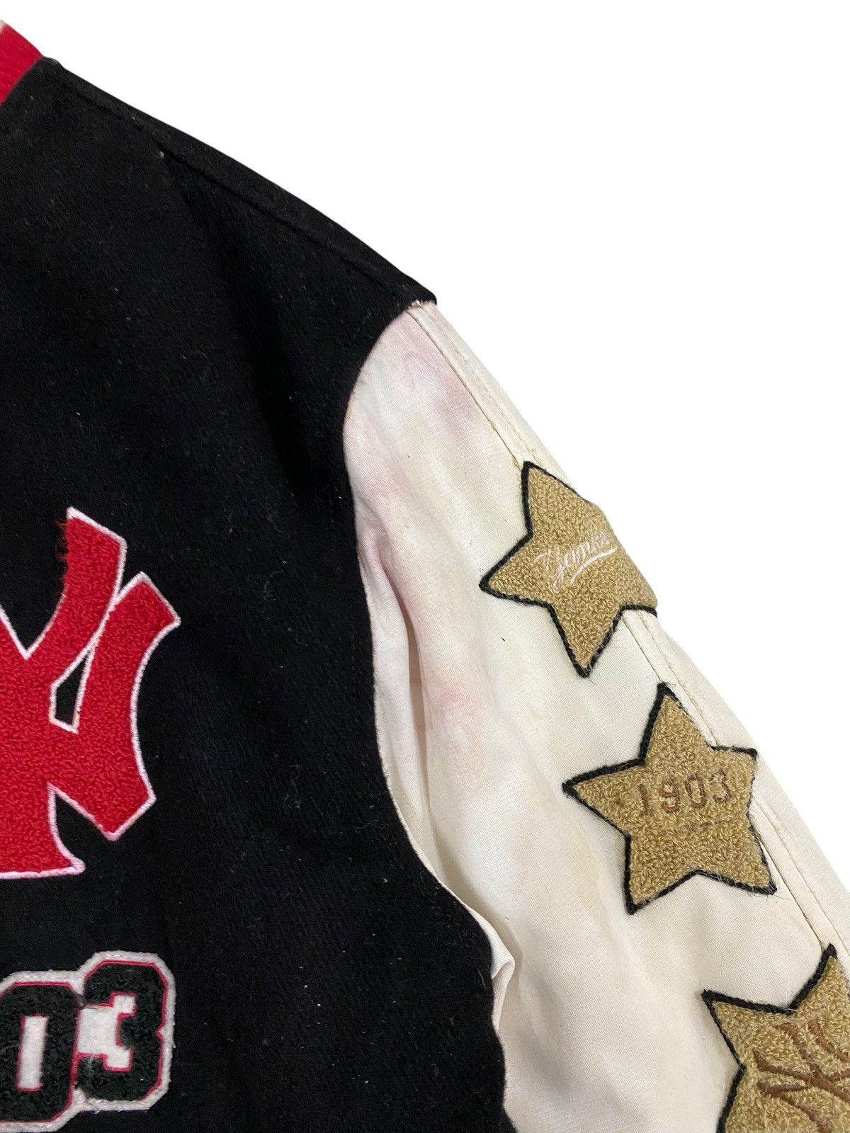 MLB MLB New York Yankees Varsity Jacket - Embroidered Patches Size US M / EU 48-50 / 2 - 4 Thumbnail
