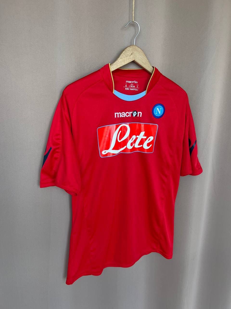 Macron Napoli 2009/10 Third Football Jersey Quagliarella Size S/M Size US S / EU 44-46 / 1 - 5 Thumbnail
