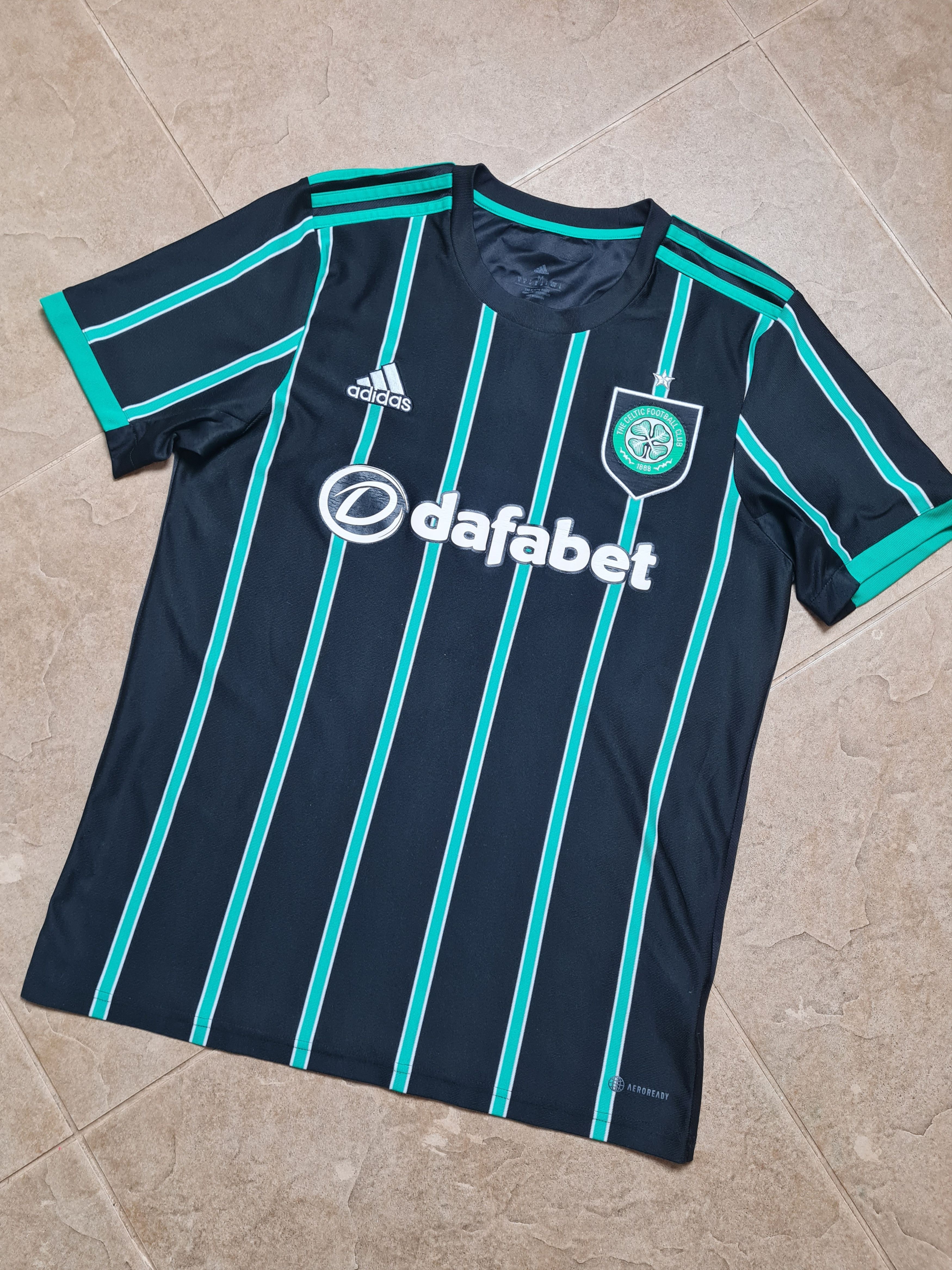 Adidas CELTIC 2022/2023 AWAY FOOTBALL SHIRT ADIDAS ADULT HA8326 Size US M / EU 48-50 / 2 - 4 Thumbnail