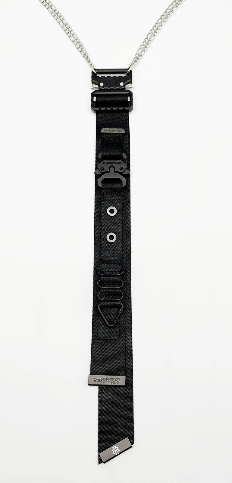Japanese Brand × Jewelry × Vintage Streetwear grunge utility buckle tie necklace chain Size ONE SIZE - 4 Thumbnail