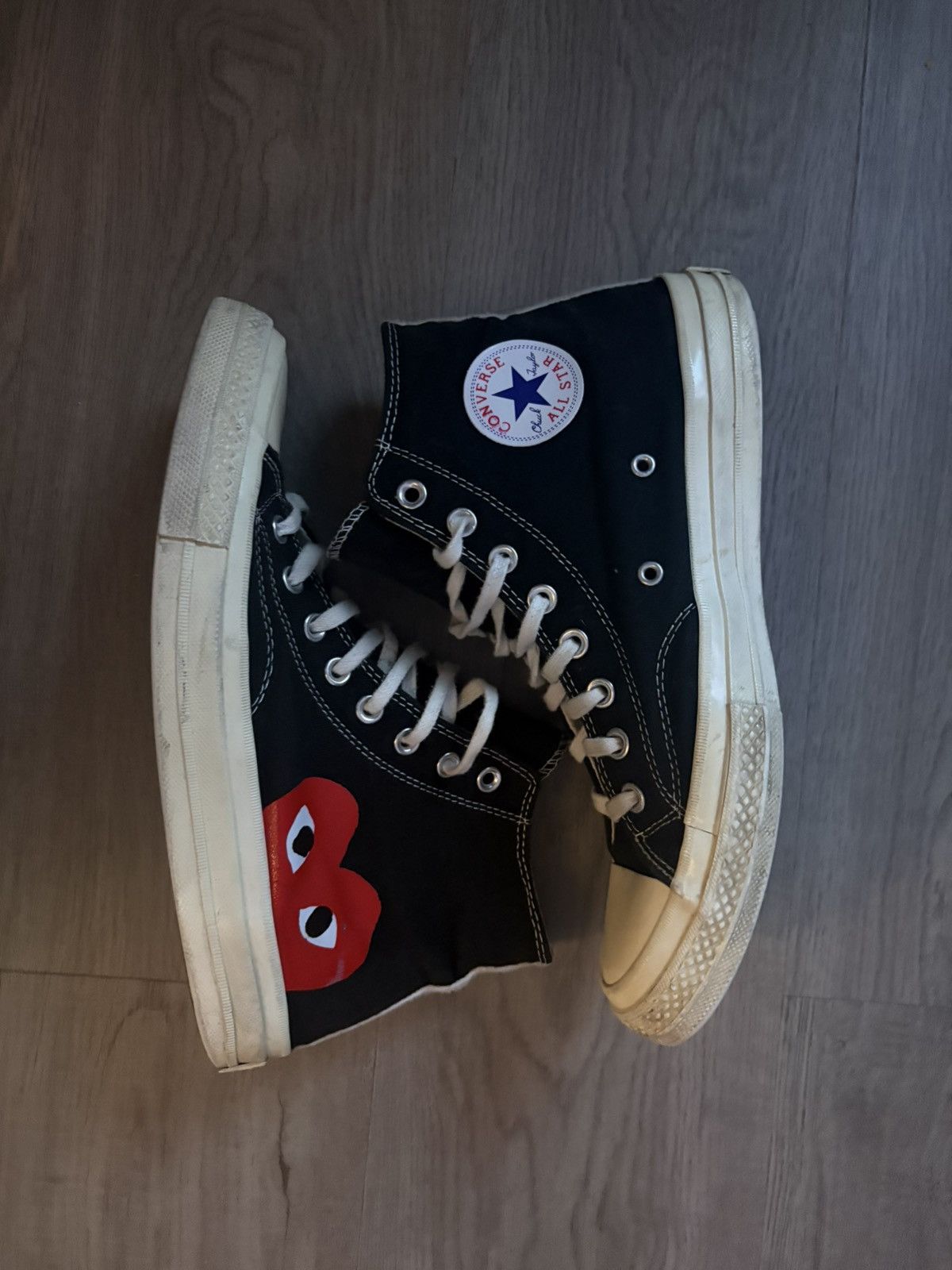 Comme des Garcons PLAY × Converse CDG Play Converse Size US 9.5 / EU 42-43 - 1 Thumbnail