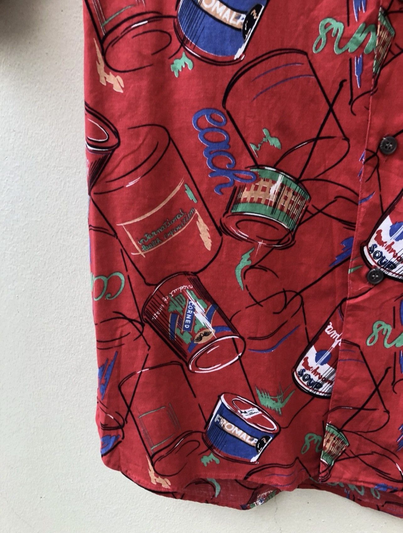 Japanese Brand Vintage Japanese Hawaiian Shirt Railway Outfitter Soup Can Size US S / EU 44-46 / 1 - 11 Thumbnail
