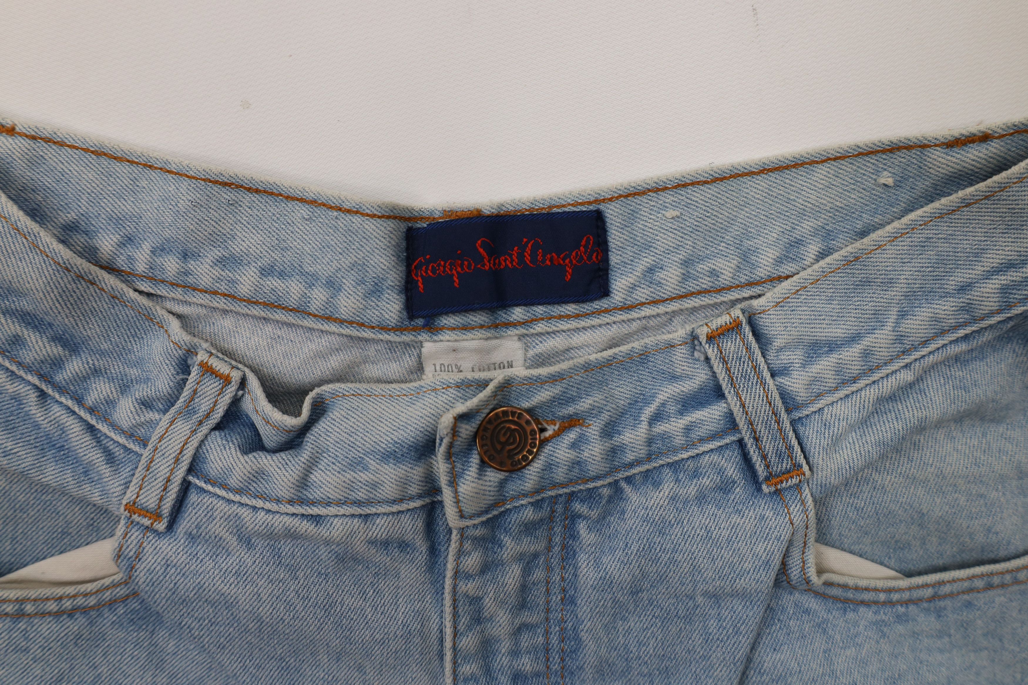 Vintage Vintage 80s 90s Streetwear Tapered Leg Denim Jeans Blue Size 32" / US 10 / IT 46 - 9 Thumbnail