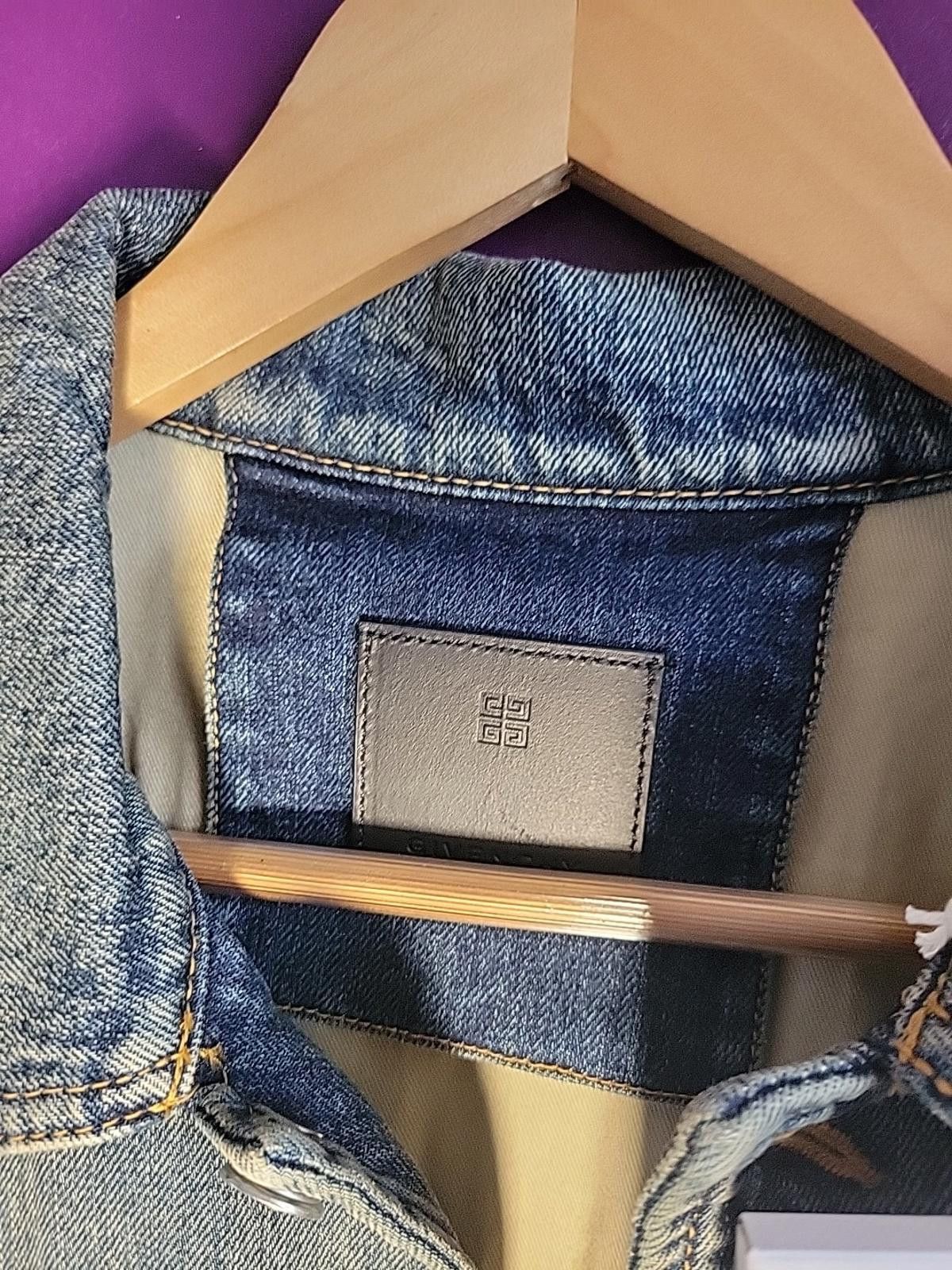 Givenchy Givenchy Distressed Blouson Made In Japan Denim M Rrp £1700 Size US M / EU 48-50 / 2 - 5 Thumbnail