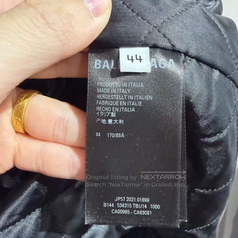 Balenciaga Balenciaga Wool Cotton Jacket Size US S / EU 44-46 / 1 - 5 Thumbnail
