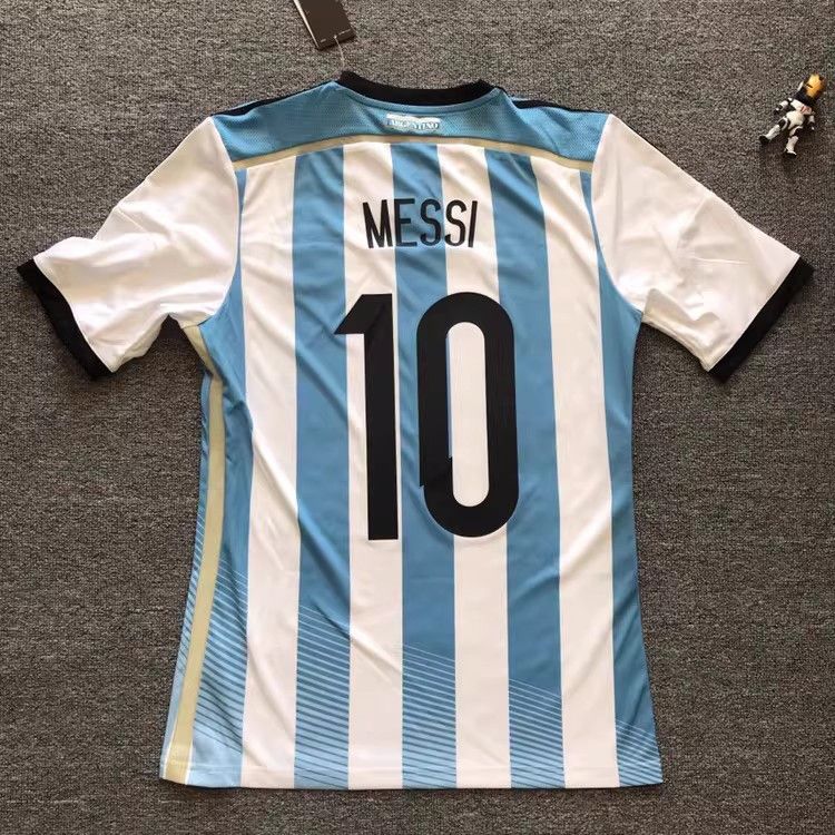 Other 2014 Argentina #10 Messi Jersey Size US XL / EU 56 / 4 - 1 Thumbnail