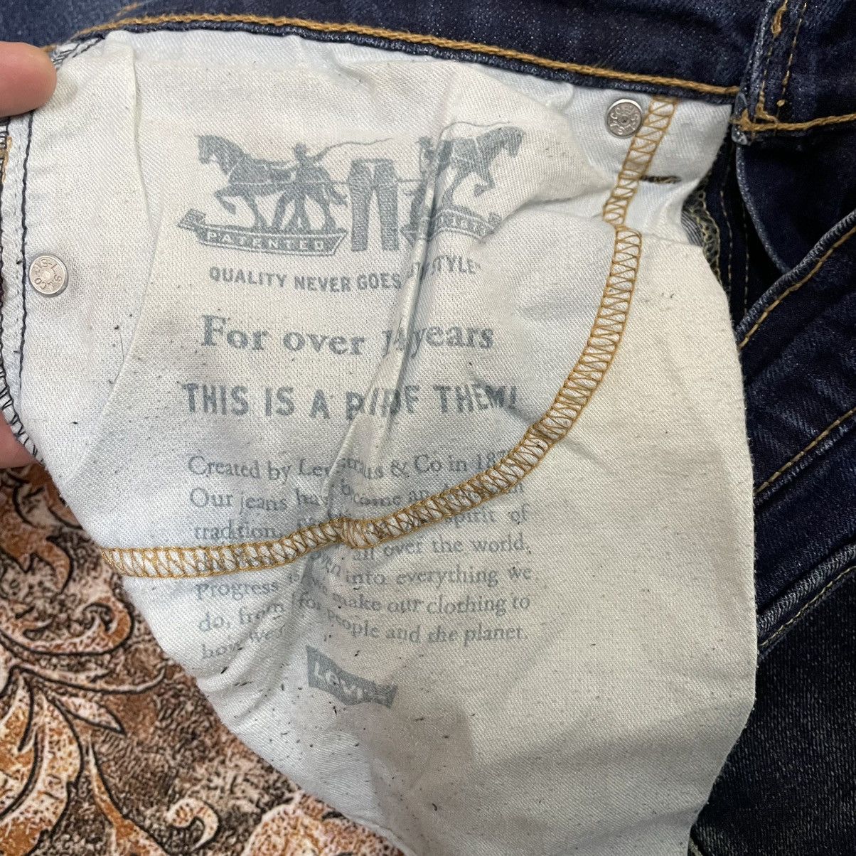 Levi's Vintage Clothing 🔥Vintage Levis 514 Stoned Washed Distress Denim Jeans Size US 32 / EU 48 - 13 Thumbnail