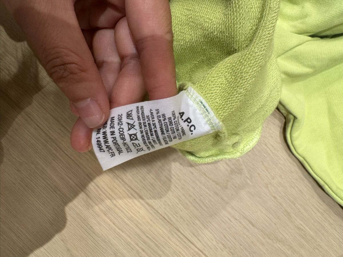 A.P.C. Larry Logo Cotton Hoodie