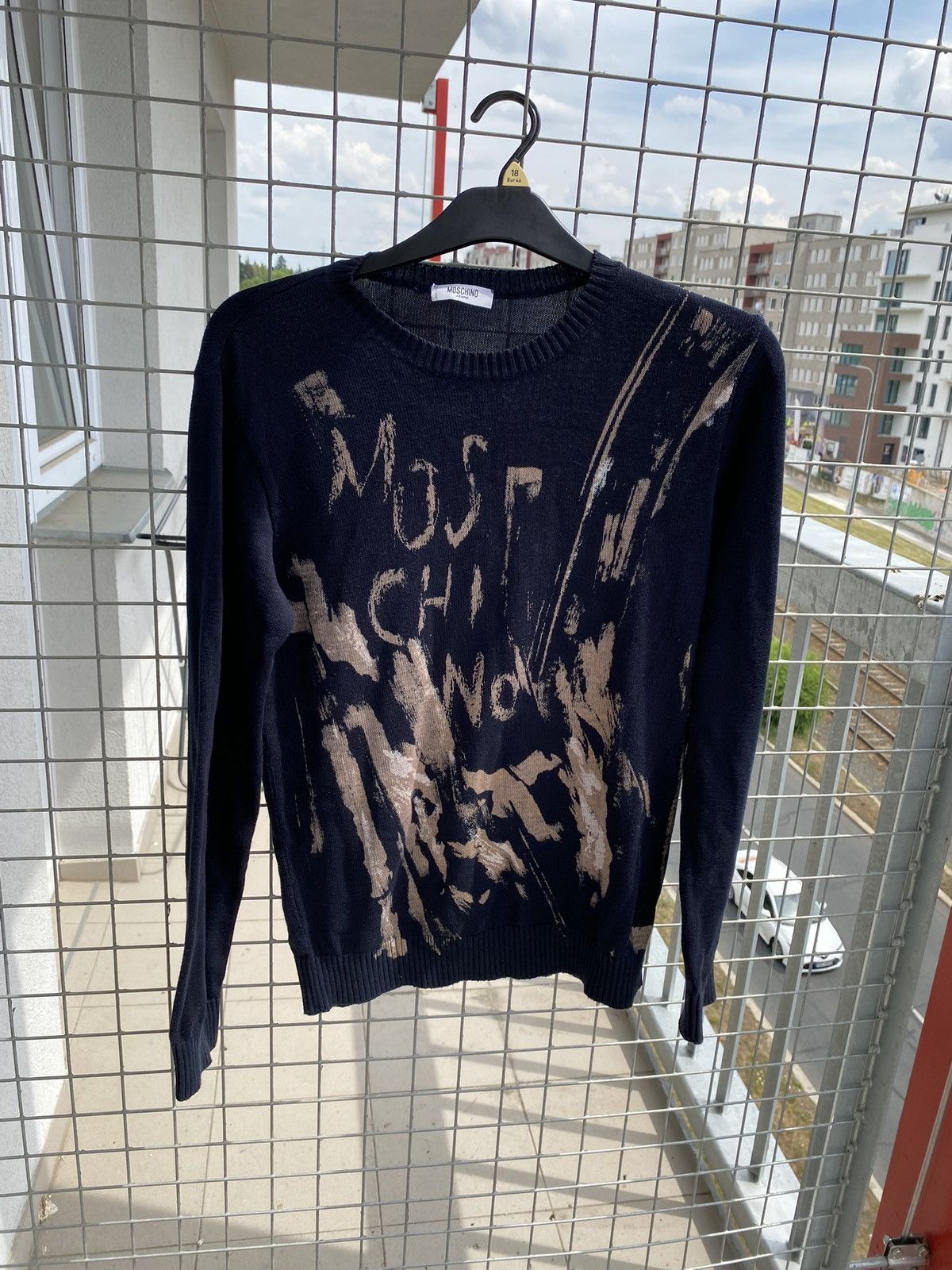 Moschino Vintage Moschino Sweatshirt Size US M / EU 48-50 / 2 - 1 Thumbnail