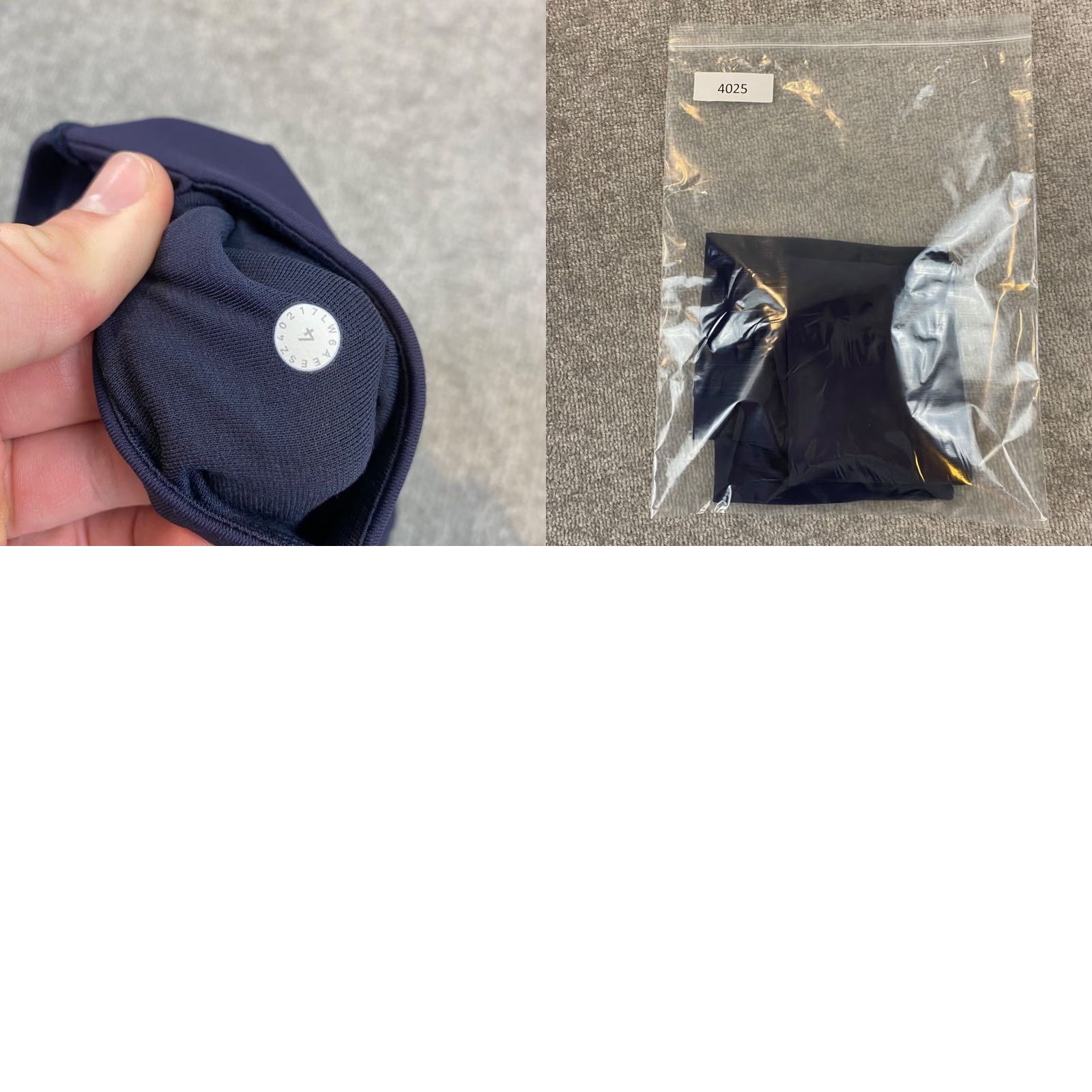 Lululemon Lululemon Leggings Womens Size 4 Navy Blue 17.5" Inseam Capris Workout Athletic Size 27" / US 4 / IT 40 - 8 Thumbnail