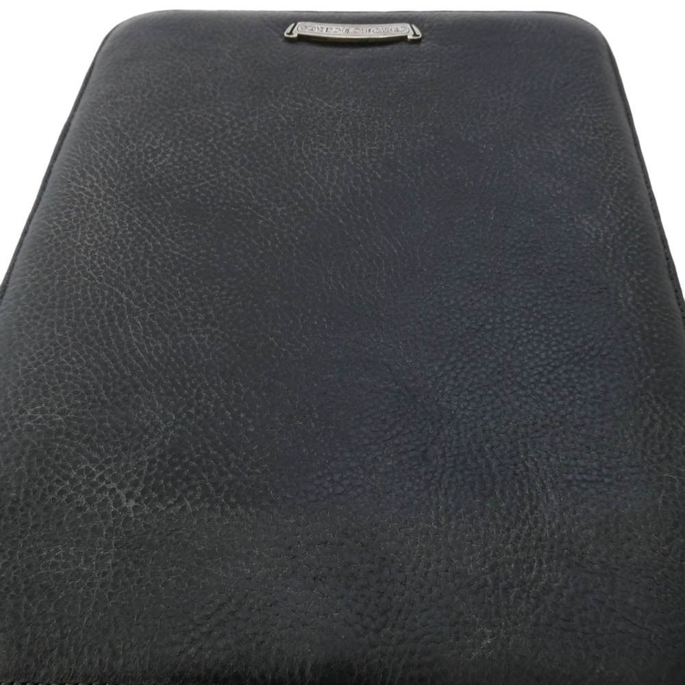 Chrome Hearts OFFER OK 🔥 CHROME HEARTS iPAD PAD CASE LEATHER SILVER Size ONE SIZE - 4 Thumbnail