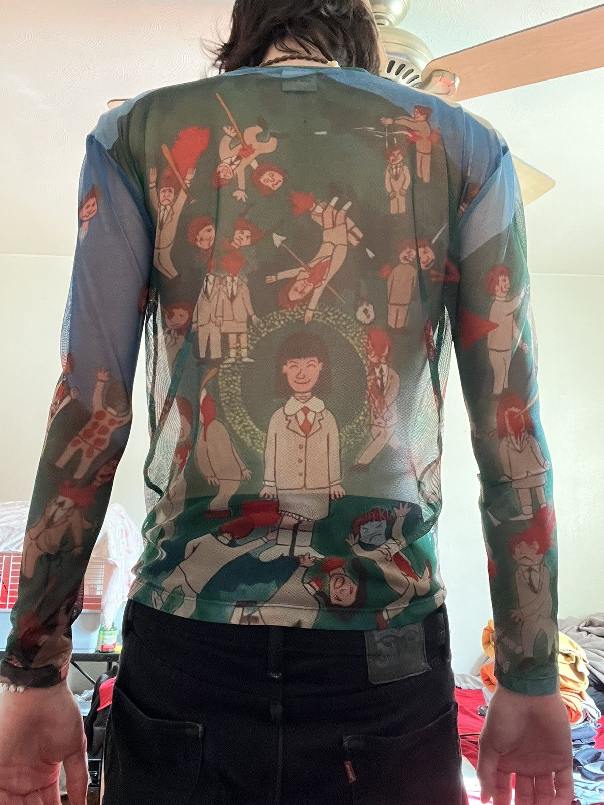 Vetememes battle royal mesh long sleeve Size US M / EU 48-50 / 2 - 6 Thumbnail