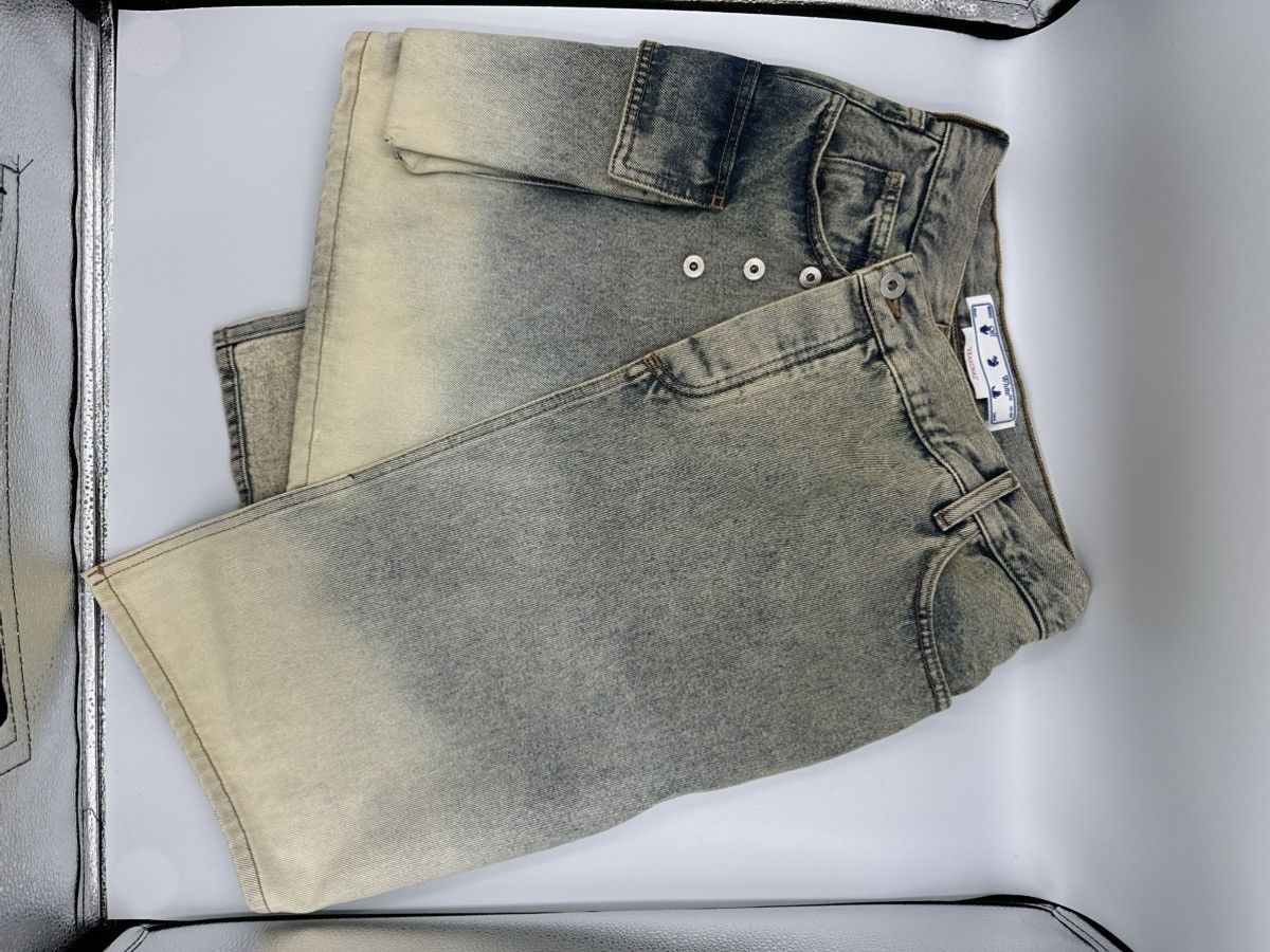 Off-White OFF WHITE denim over SKIRT Size 26" / US 2 / IT 38 - 4 Thumbnail