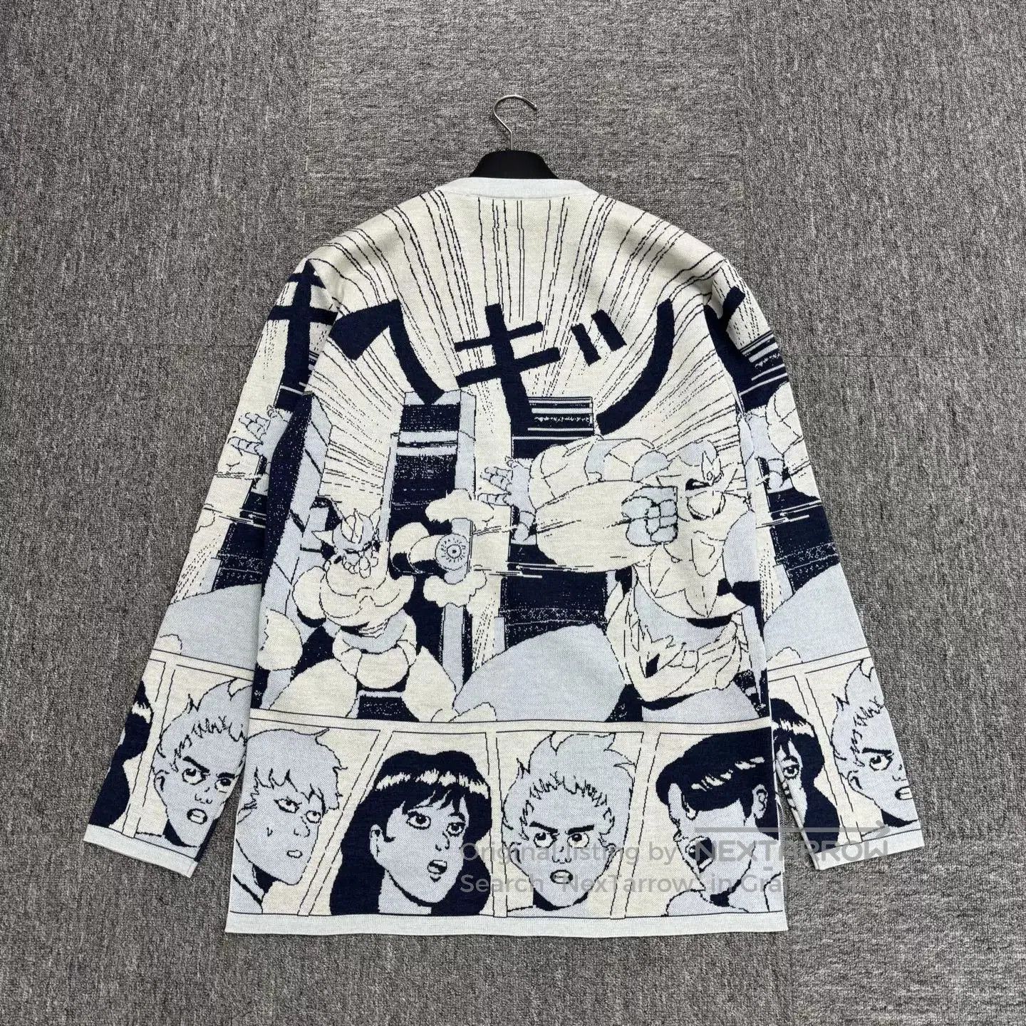 Loewe Loewe Anime Pattern Knit Wool Sweater. Size US M / EU 48-50 / 2 - 4 Thumbnail