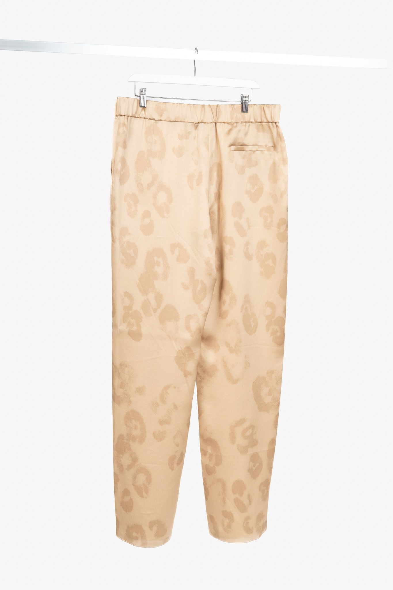 Giorgio Armani Giorgio Armani AW24 Gold Leopard Silk Pull-On Trousers Size 34" / US 12 / IT 48 - 2 Thumbnail