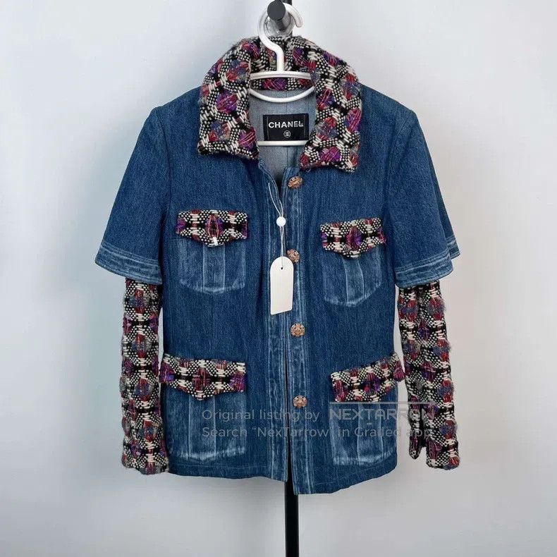 Chanel Chanel Blue jacket Size XS / US 0-2 / IT 36-38 - 1 Thumbnail