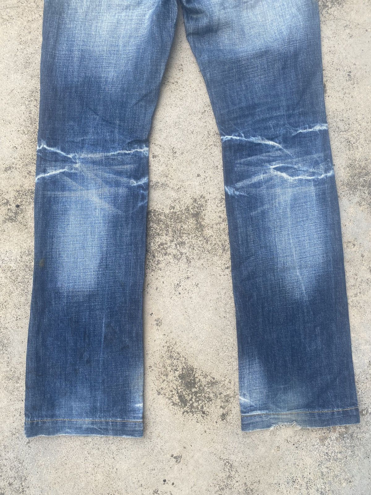 If Six Was Nine × Nicole Club Flare Jeans Nicole Club Distressed Honeycomp Size US 31 - 20 Thumbnail