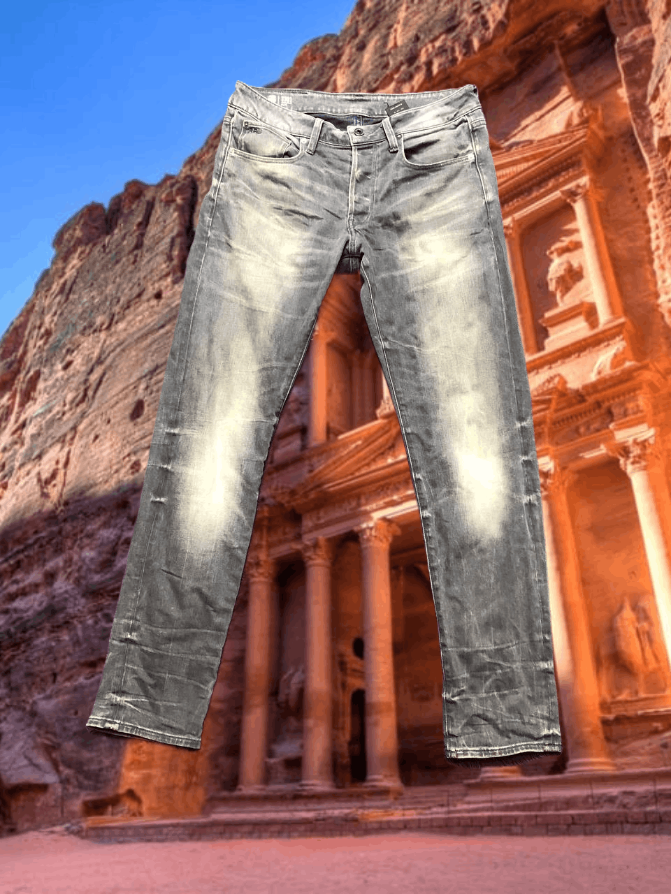 G-Star Vintage Distressed Jeans G-Star Raw 3301 slim Y2K Size US 30 / EU 46 - 1 Thumbnail