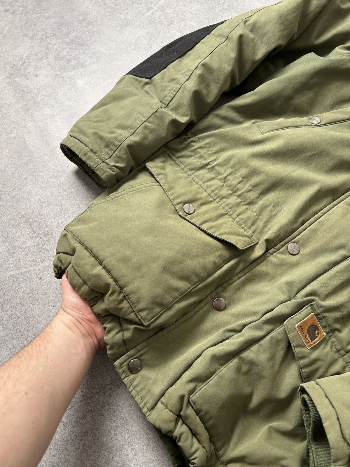 Carhartt Carhartt true faded trapper parkas jacket mens Size US L / EU 52-54 / 3 - 6 Thumbnail