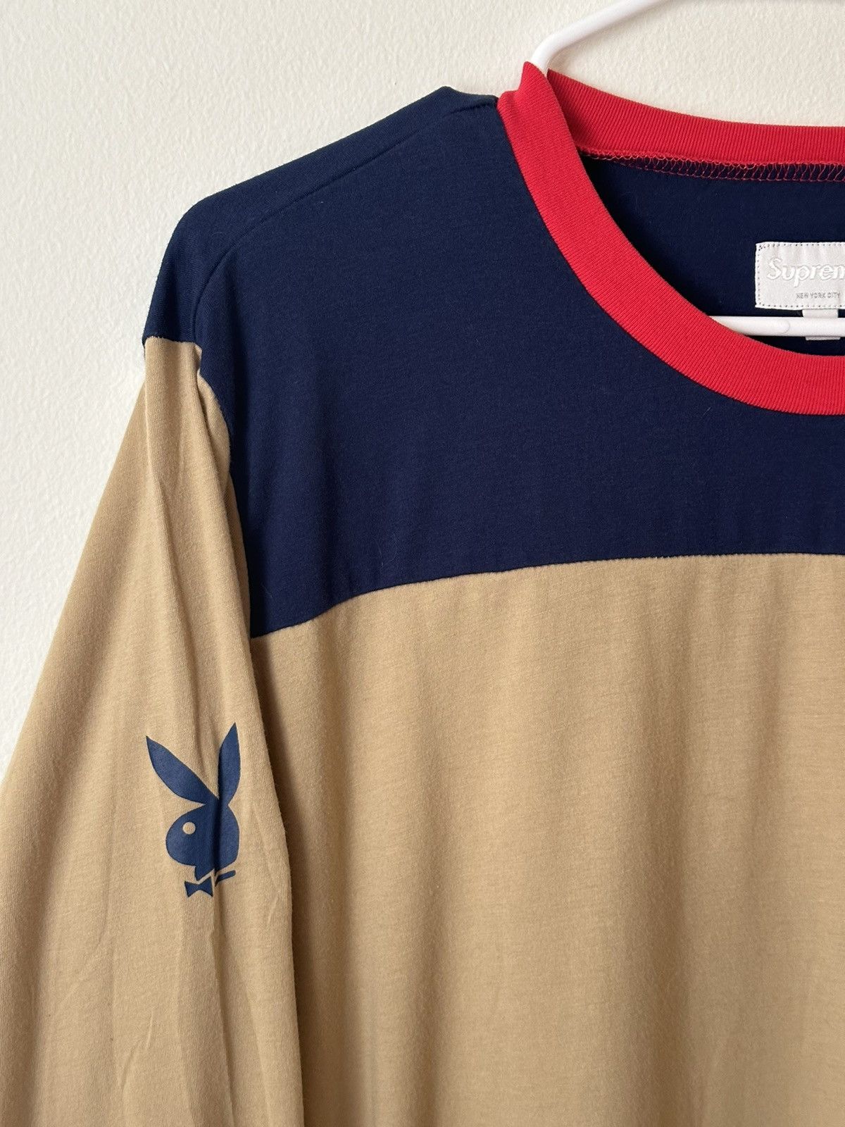 Supreme Supreme Playboy L/S Football Top Tee Size US XL / EU 56 / 4 - 2 Thumbnail