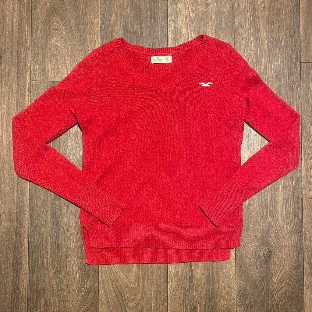 Hollister Hollister v-neck knit sweater size XS Size XS / US 0-2 / IT 36-38 - 1 Thumbnail