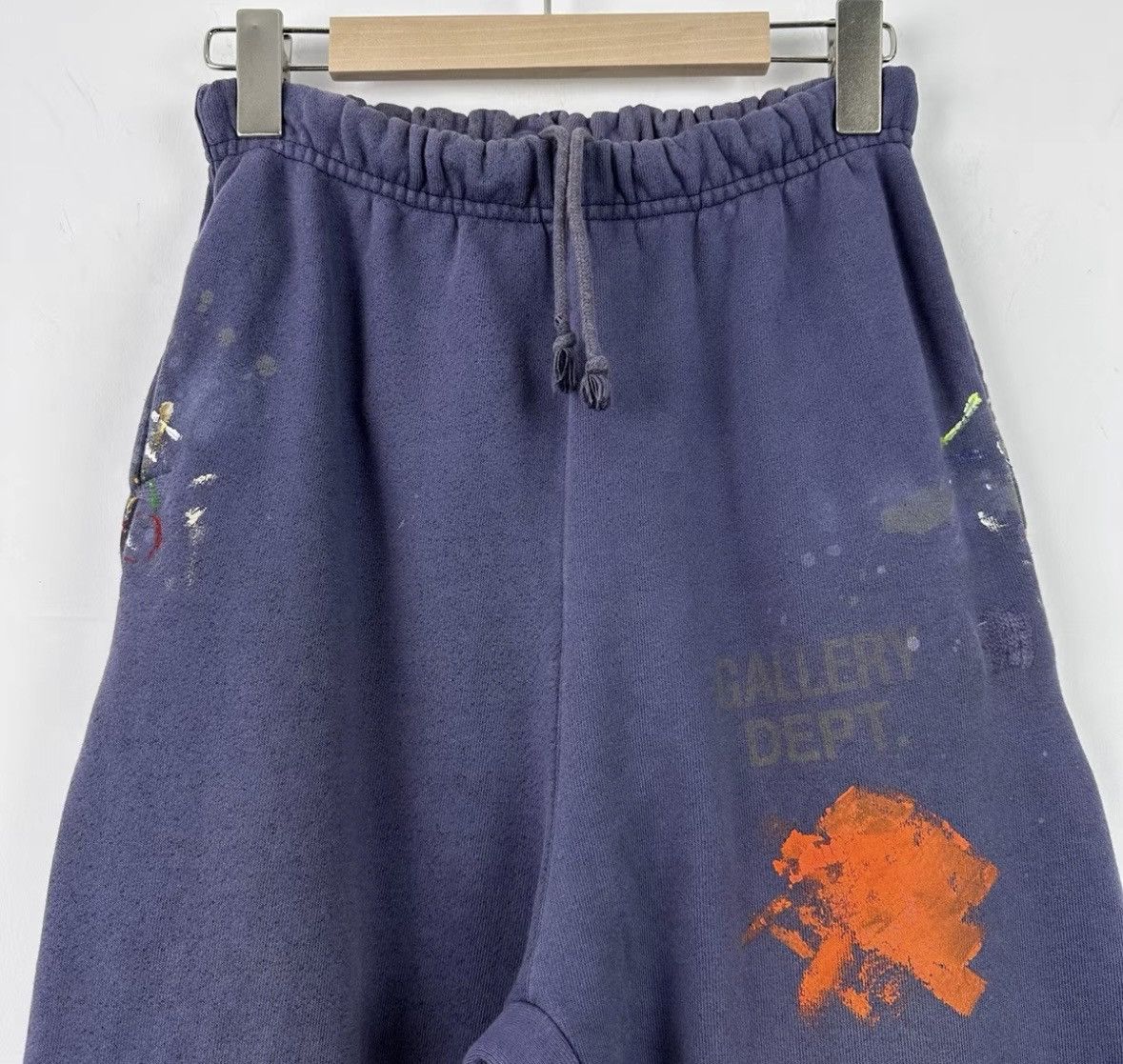 Gallery Dept. Blue Paint Splatter Sweatpants Size US 32 / EU 48 - 5 Thumbnail