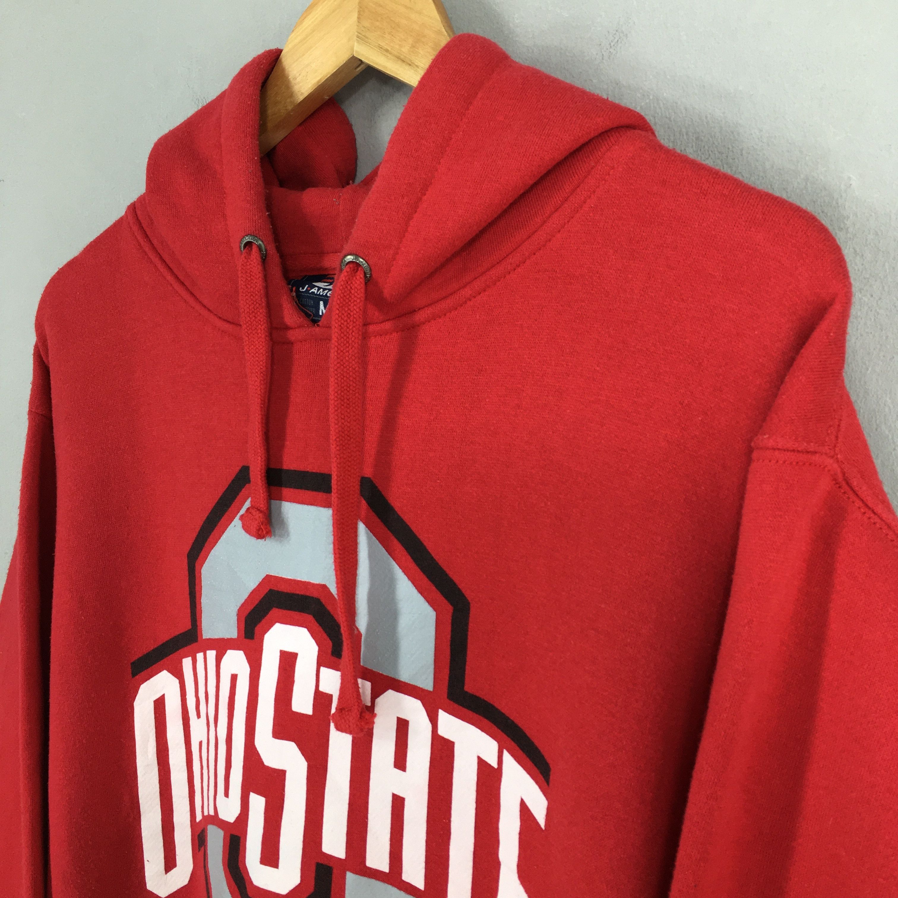 NCAA × Vintage Vintage 90's Ohio State University Red Sweater Medium Size US M / EU 48-50 / 2 - 3 Thumbnail
