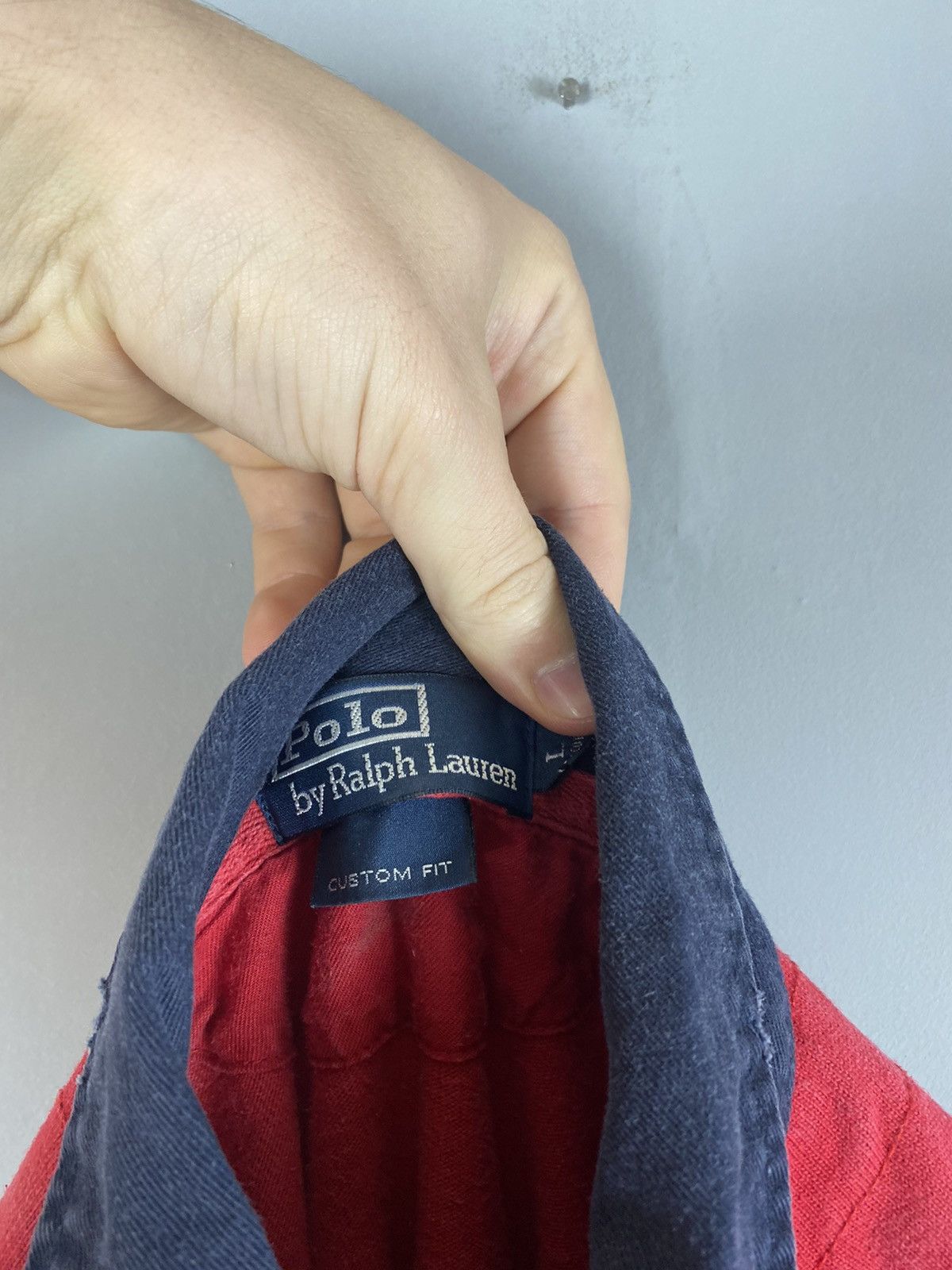 Ralph Lauren Vintage 90s polo Ralph Lauren rugby long sleeve big logo Size US L / EU 52-54 / 3 - 7 Thumbnail