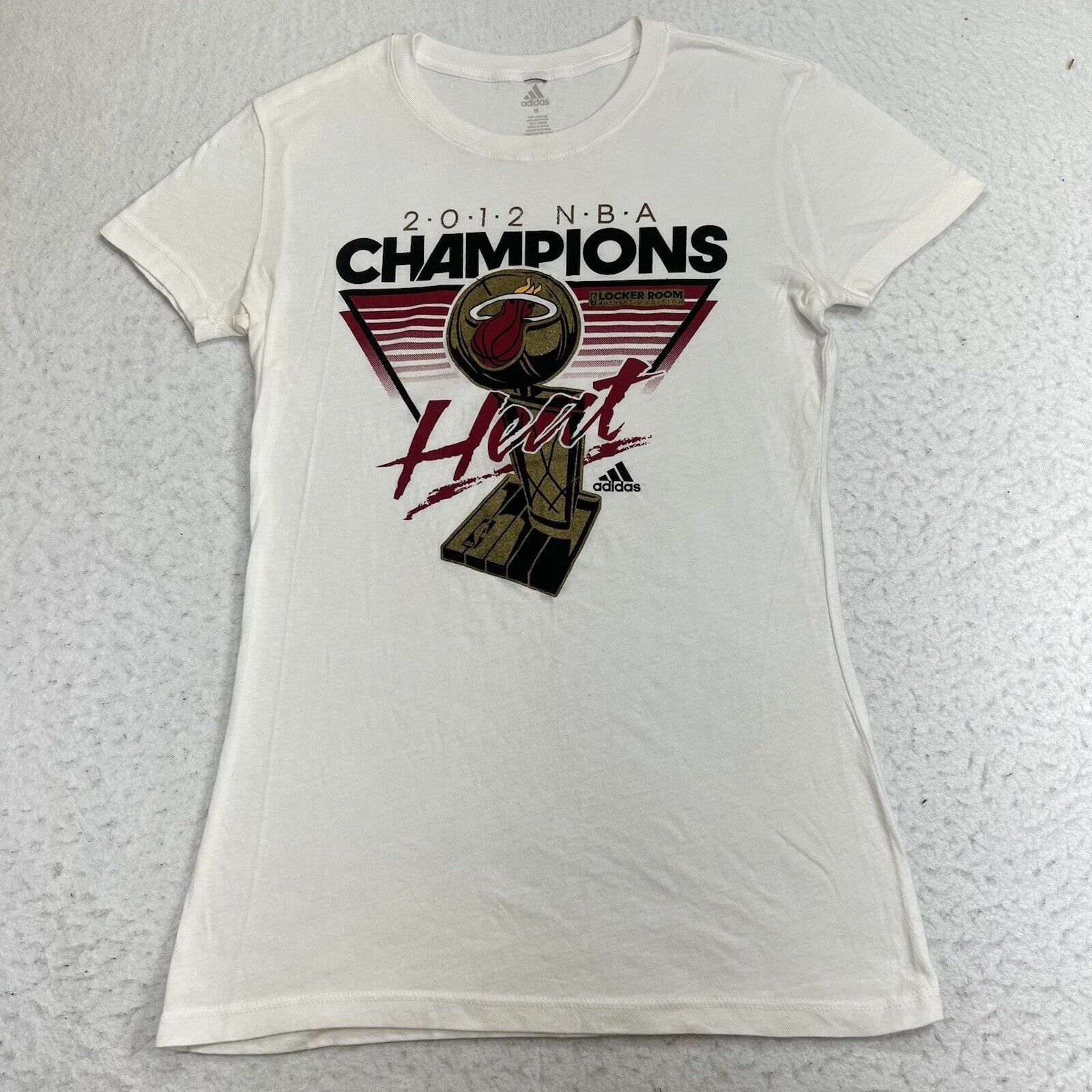 Adidas Adidas NBA Miami Heat Medium Locker Room Champions T Shirt Size M / US 6-8 / IT 42-44 - 1 Thumbnail