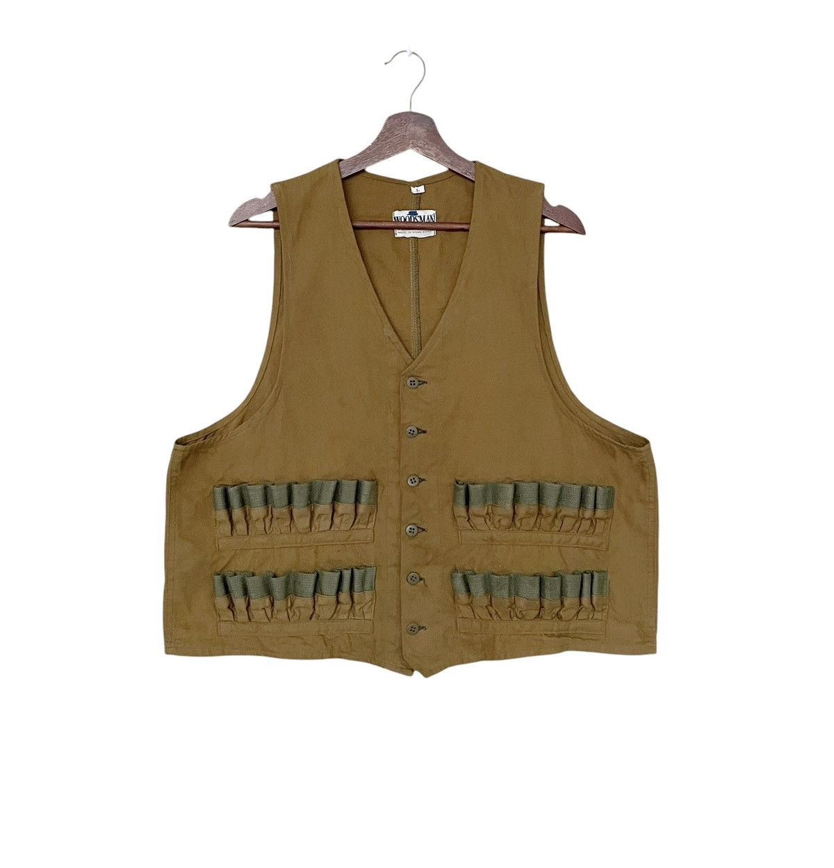 Vintage Vintage Brand Woodsman Hunting Vest 1980s Size US L / EU 52-54 / 3 - 1 Thumbnail