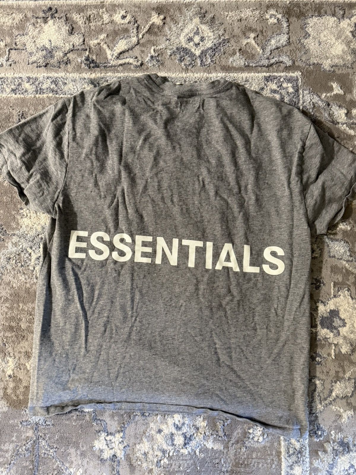 Essentials Essentials Fear Of God grey tee Size US M / EU 48-50 / 2 - 1 Thumbnail