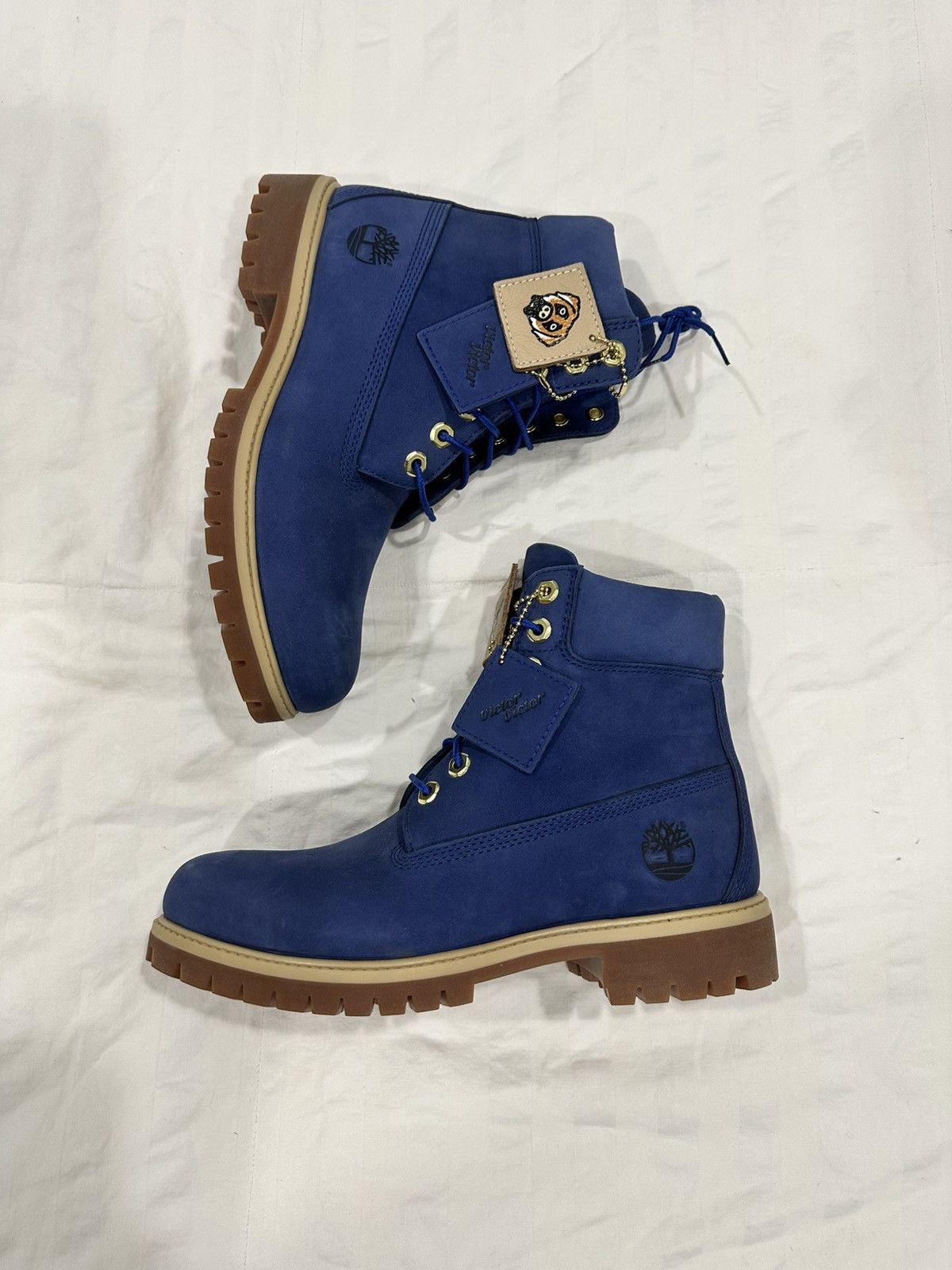 Timberland Victor Victor Timberlamd Blue Pop smoke tribute sample Size US 7 / EU 40 - 8 Thumbnail