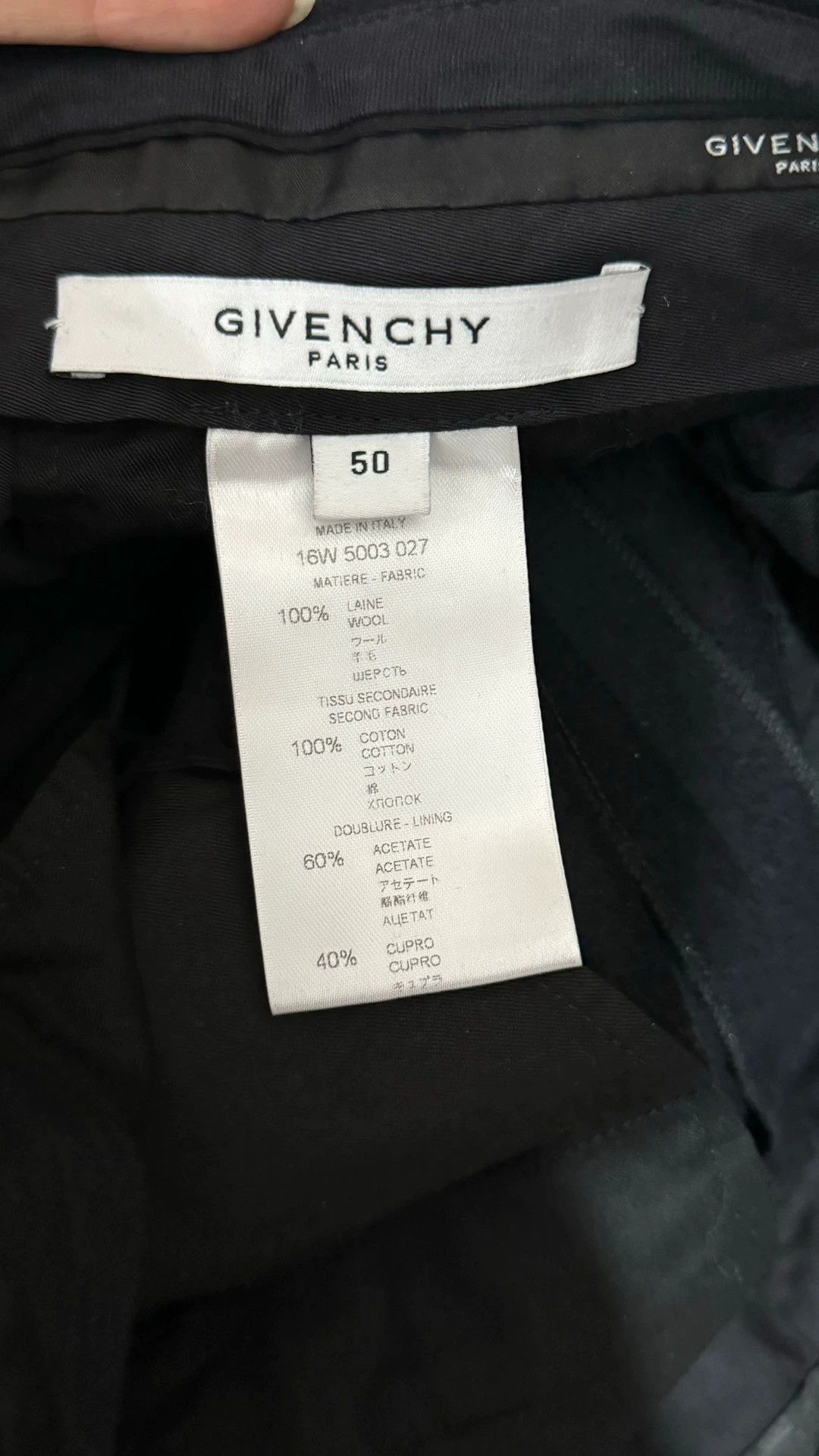 Givenchy Givenchy Orange Velvet Side Wool Trousers 50 Size US 34 / EU 50 - 5 Thumbnail