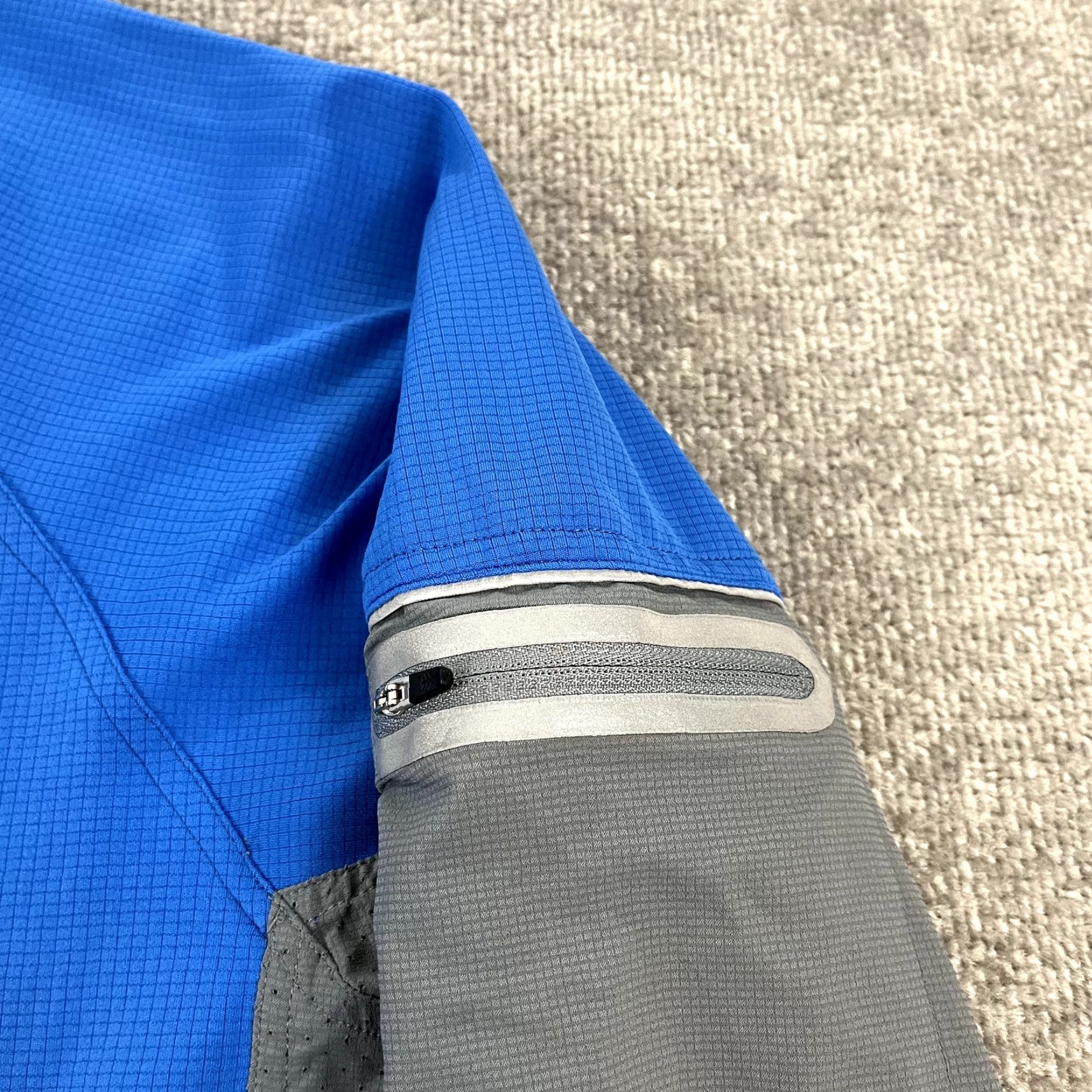 Vintage Coolibar Jacket Men 2XL Blue Gray Active UPF 50+ 3D Full Zip Long Sleeve Suntect Size US XXL / EU 58 / 5 - 4 Thumbnail
