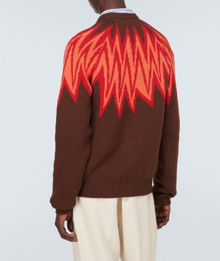 Marni o1f1d3z0725 Wool Knitwear in Multicolor Size US L / EU 52-54 / 3 - 2 Thumbnail