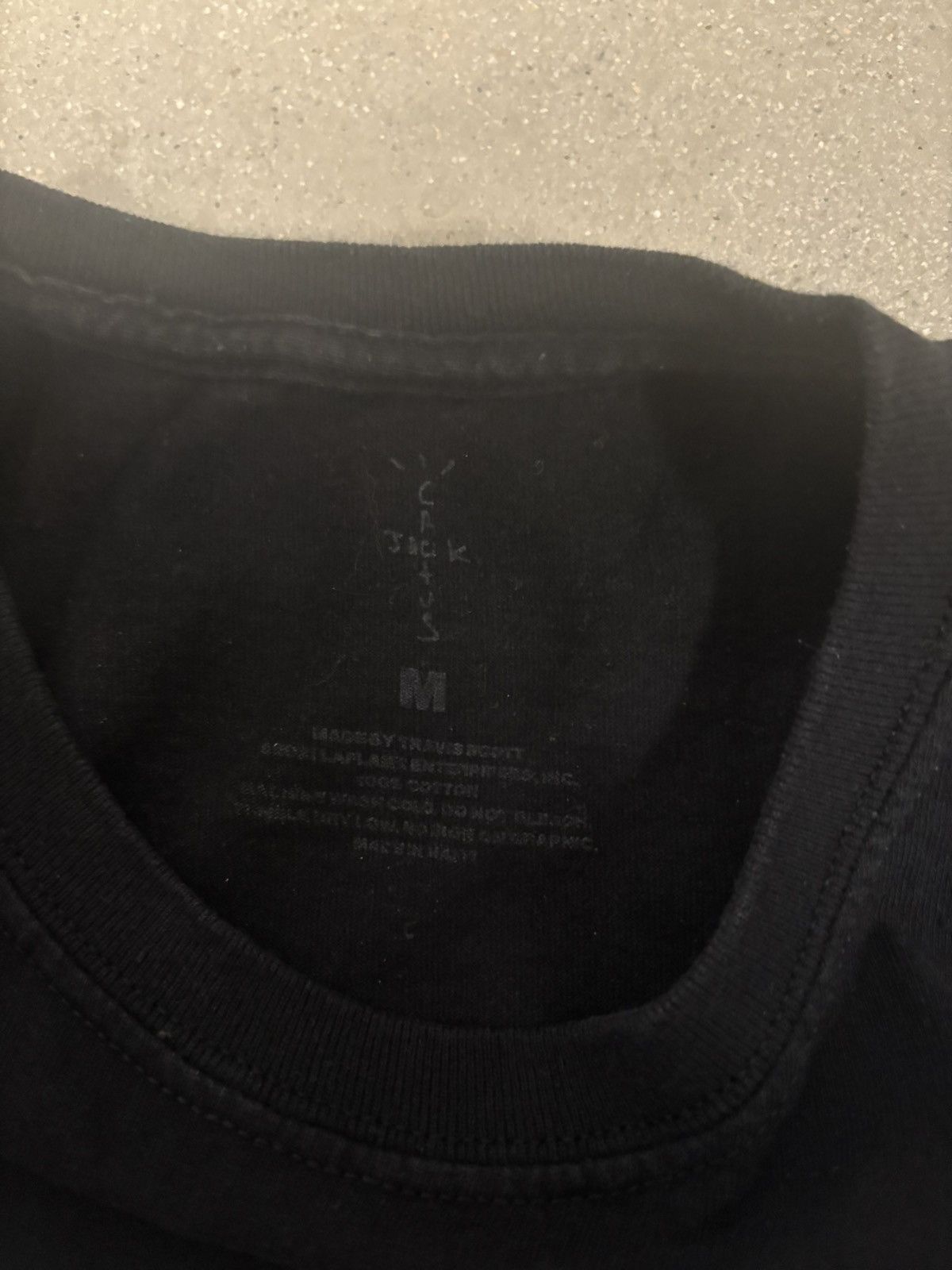 Vintage Cactus Jack X Fragment Proportioned Graphic Tee Size US M / EU 48-50 / 2 - 3 Thumbnail