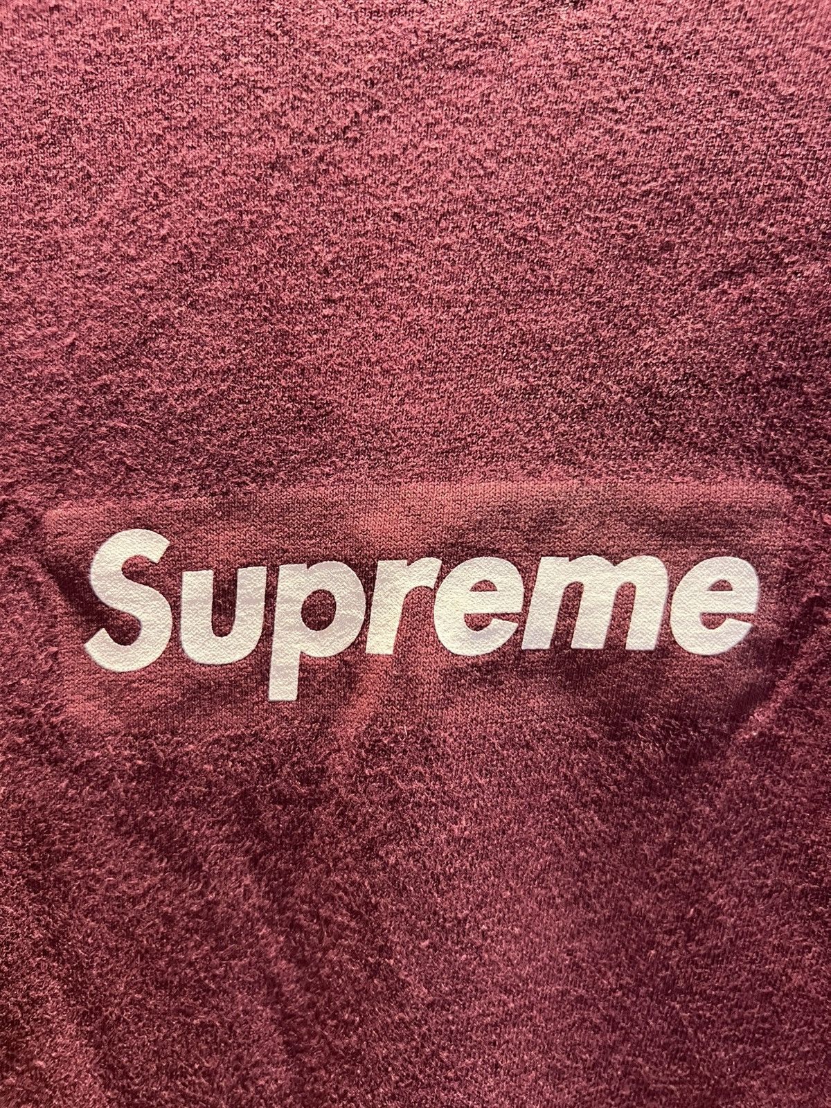 Supreme × Vintage 1999 Supreme Burgundy Box Logo Size US L / EU 52-54 / 3 - 2 Thumbnail