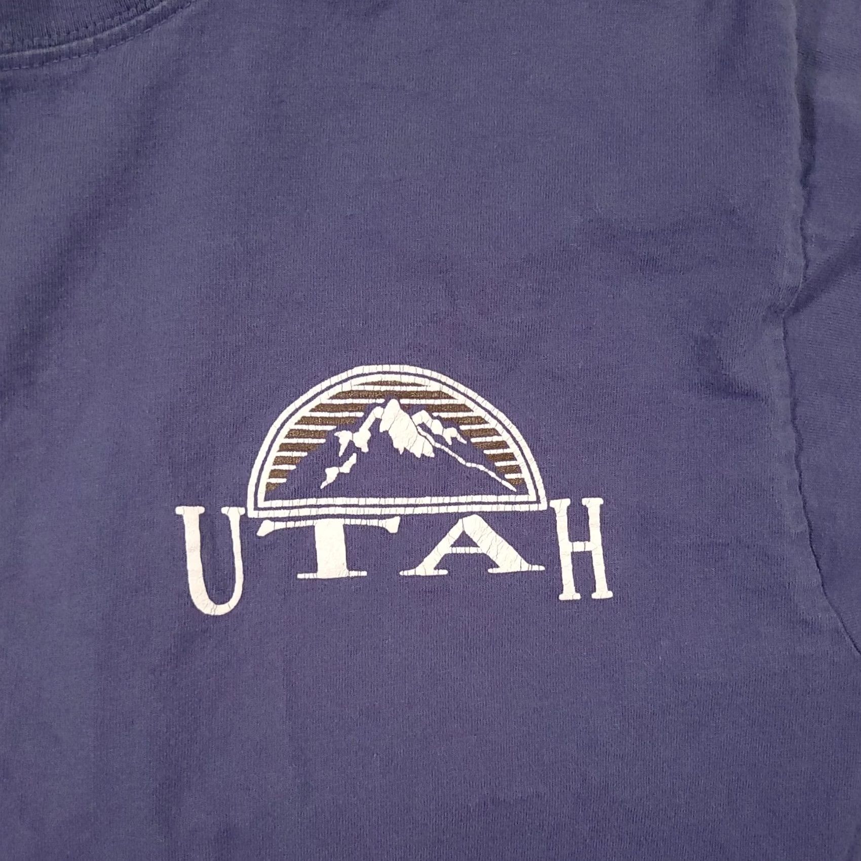 Vintage VINTAGE Eagle Sportswear Shirt Mens L Blue 90s USA Cotton Knit Short Sleeve Crew Neck Athletic Size US L / EU 52-54 / 3 - 4 Thumbnail